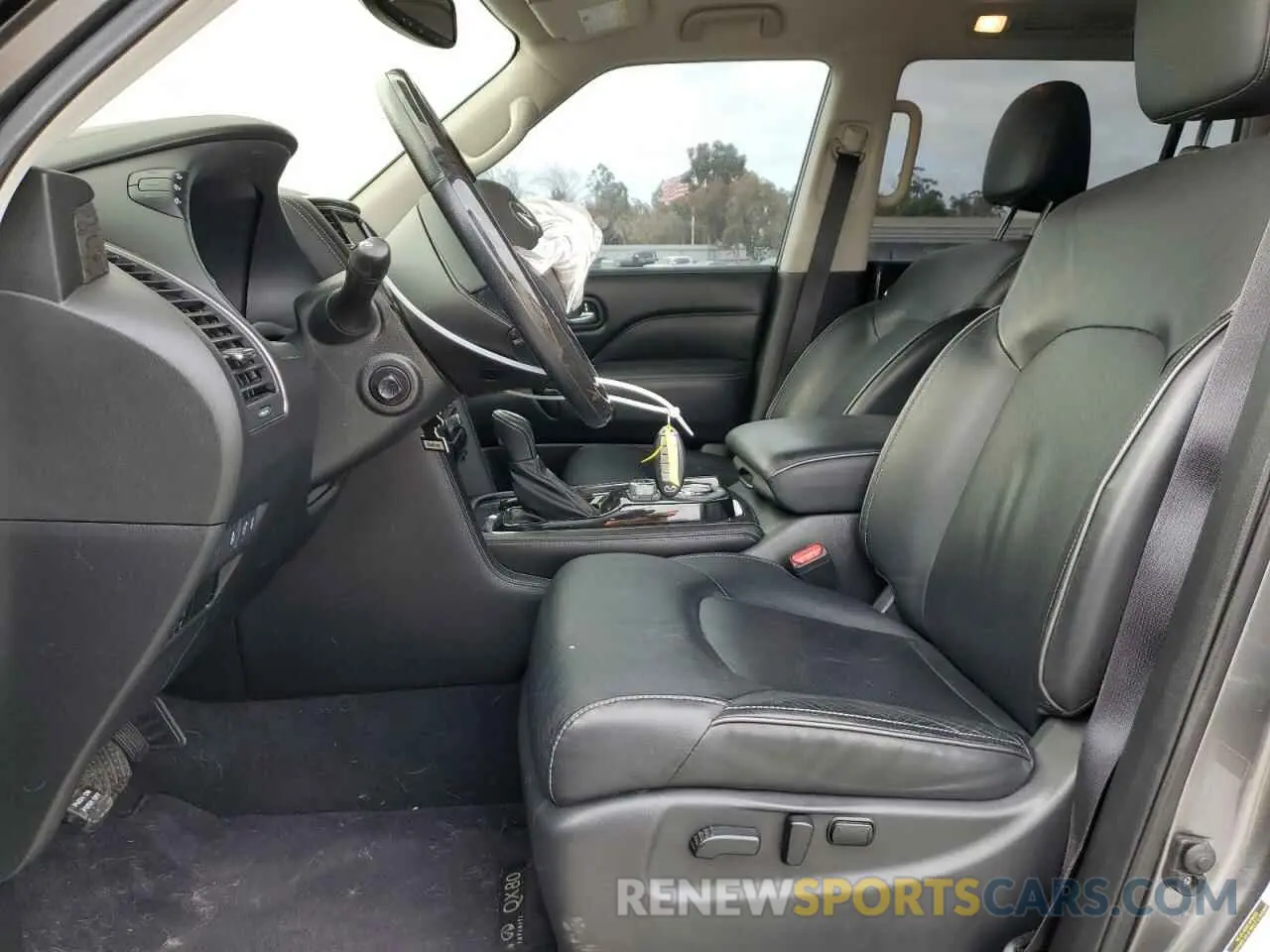 7 fotografías del automóvil dañado JN8AZ2NF9L9701773 INFINITI QX80 2020