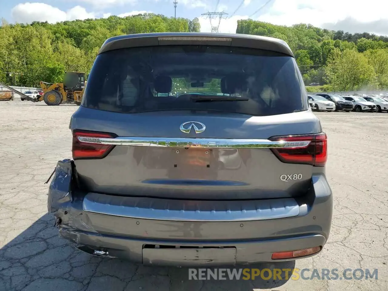 6 fotografías del automóvil dañado JN8AZ2NFXL9703516 INFINITI QX80 2020