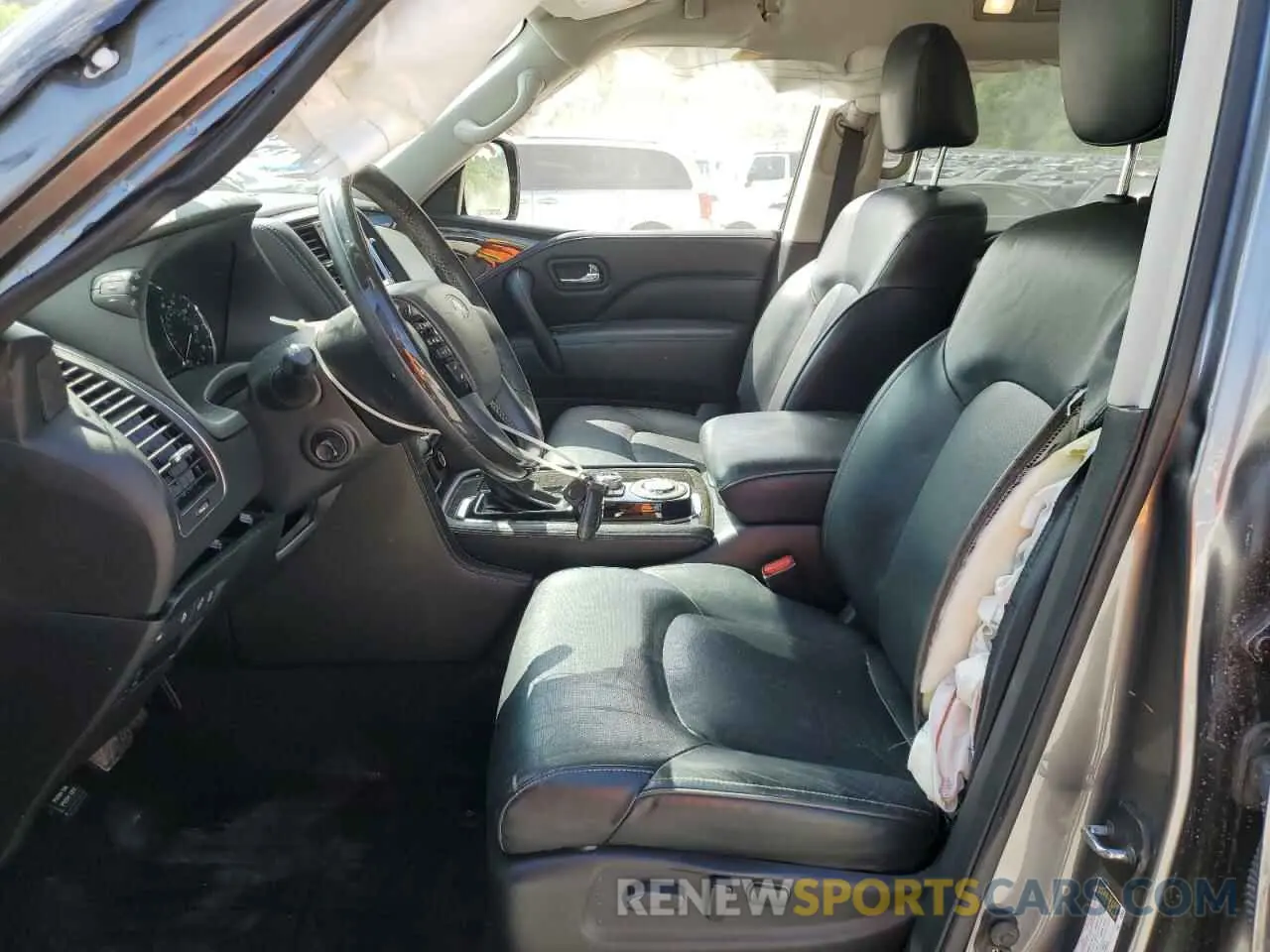 7 fotografías del automóvil dañado JN8AZ2NFXL9703516 INFINITI QX80 2020