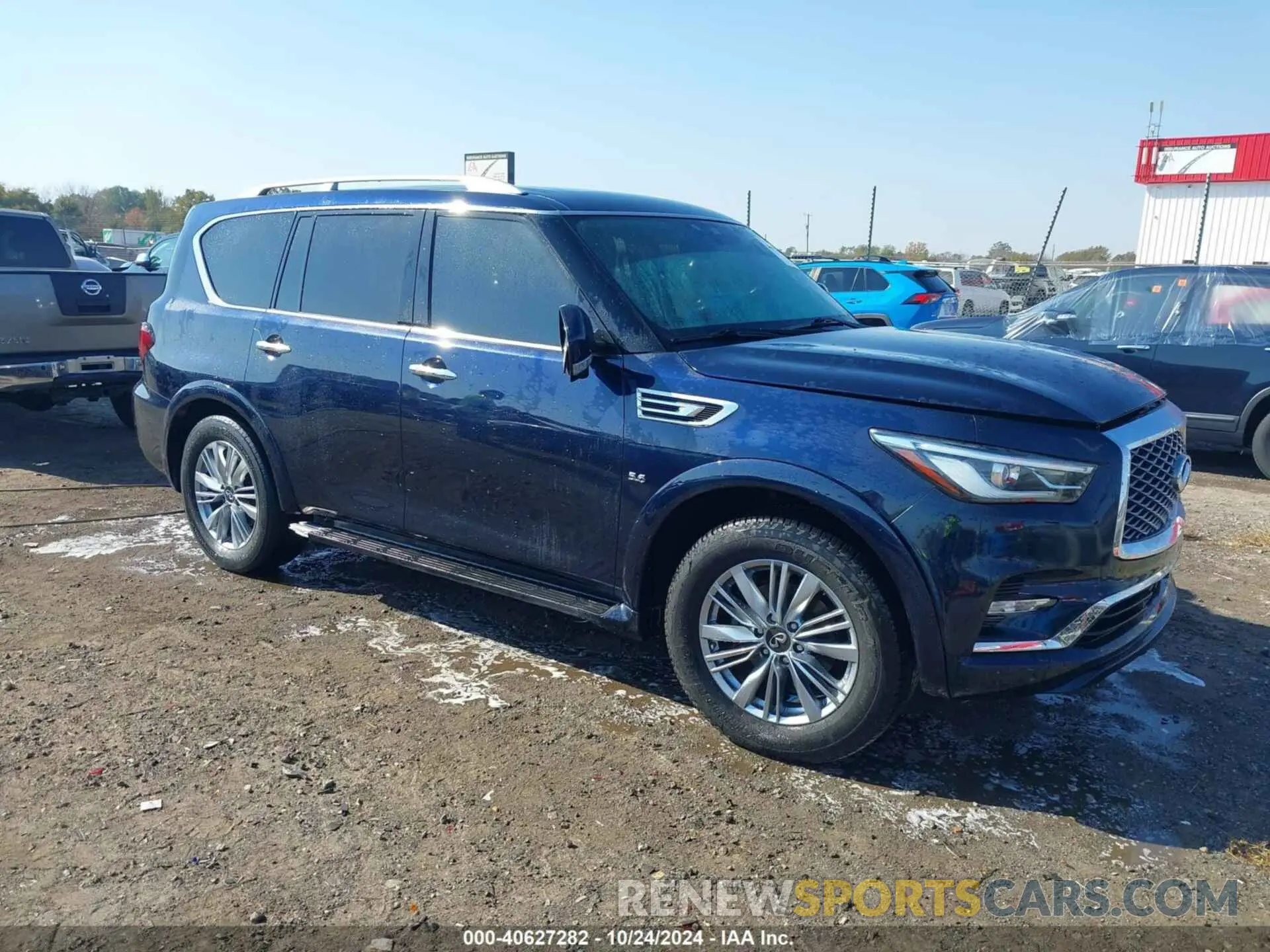 1 fotografías del automóvil dañado JN8AZ2NFXL9703726 INFINITI QX80 2020