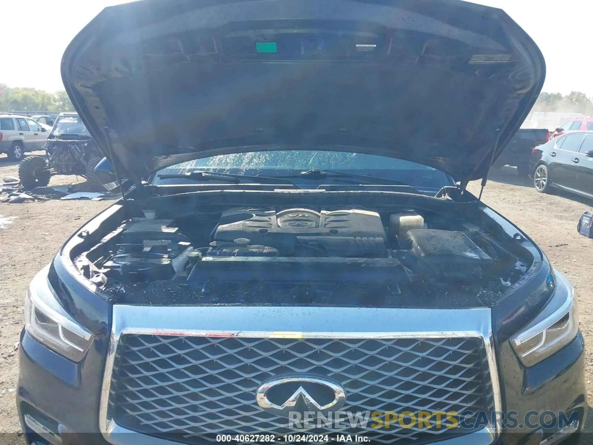10 fotografías del automóvil dañado JN8AZ2NFXL9703726 INFINITI QX80 2020