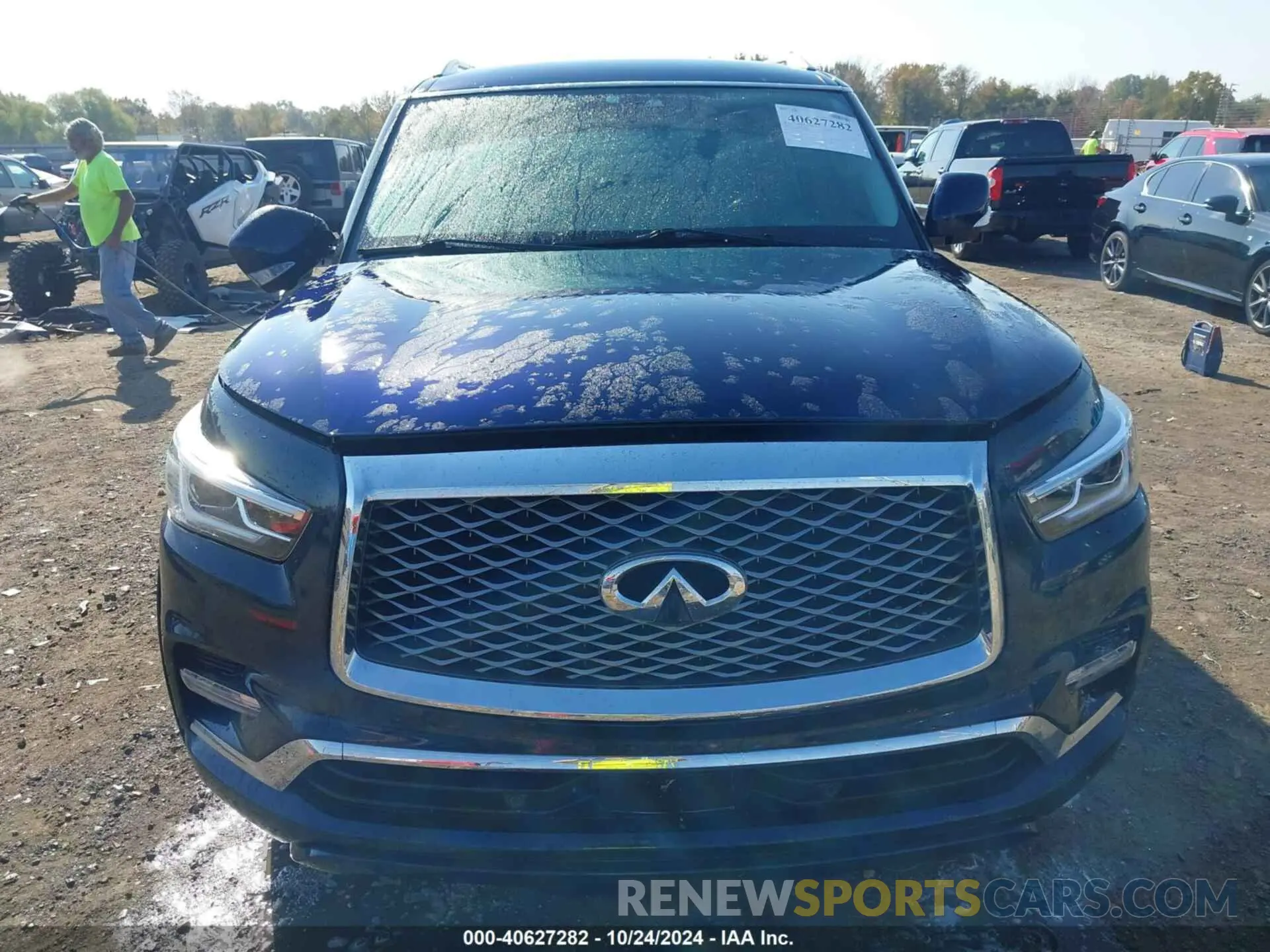 12 fotografías del automóvil dañado JN8AZ2NFXL9703726 INFINITI QX80 2020