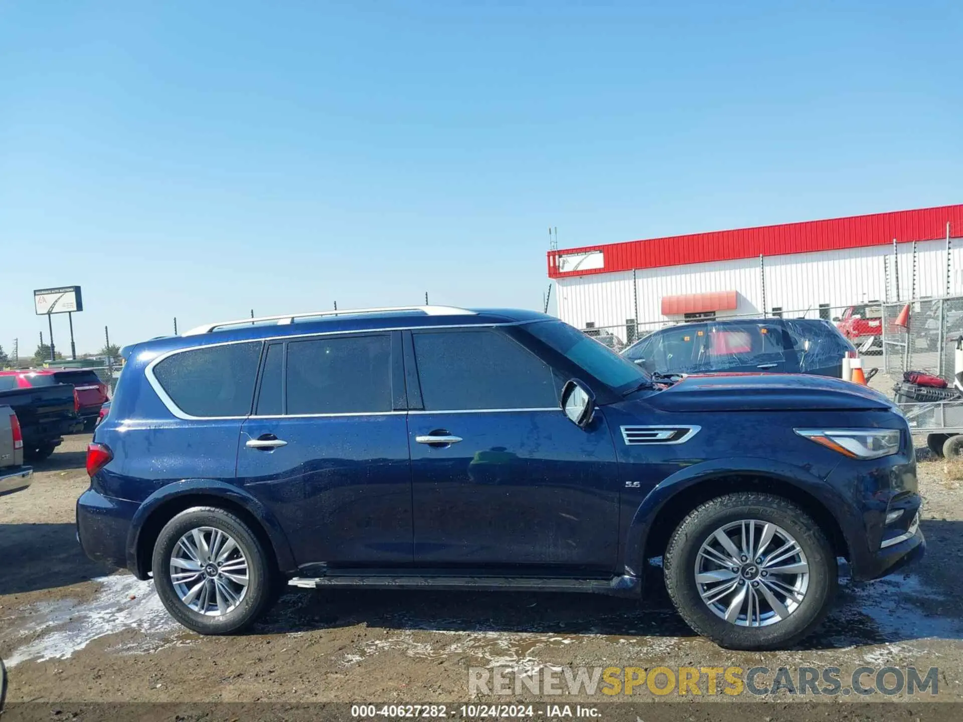 13 fotografías del automóvil dañado JN8AZ2NFXL9703726 INFINITI QX80 2020
