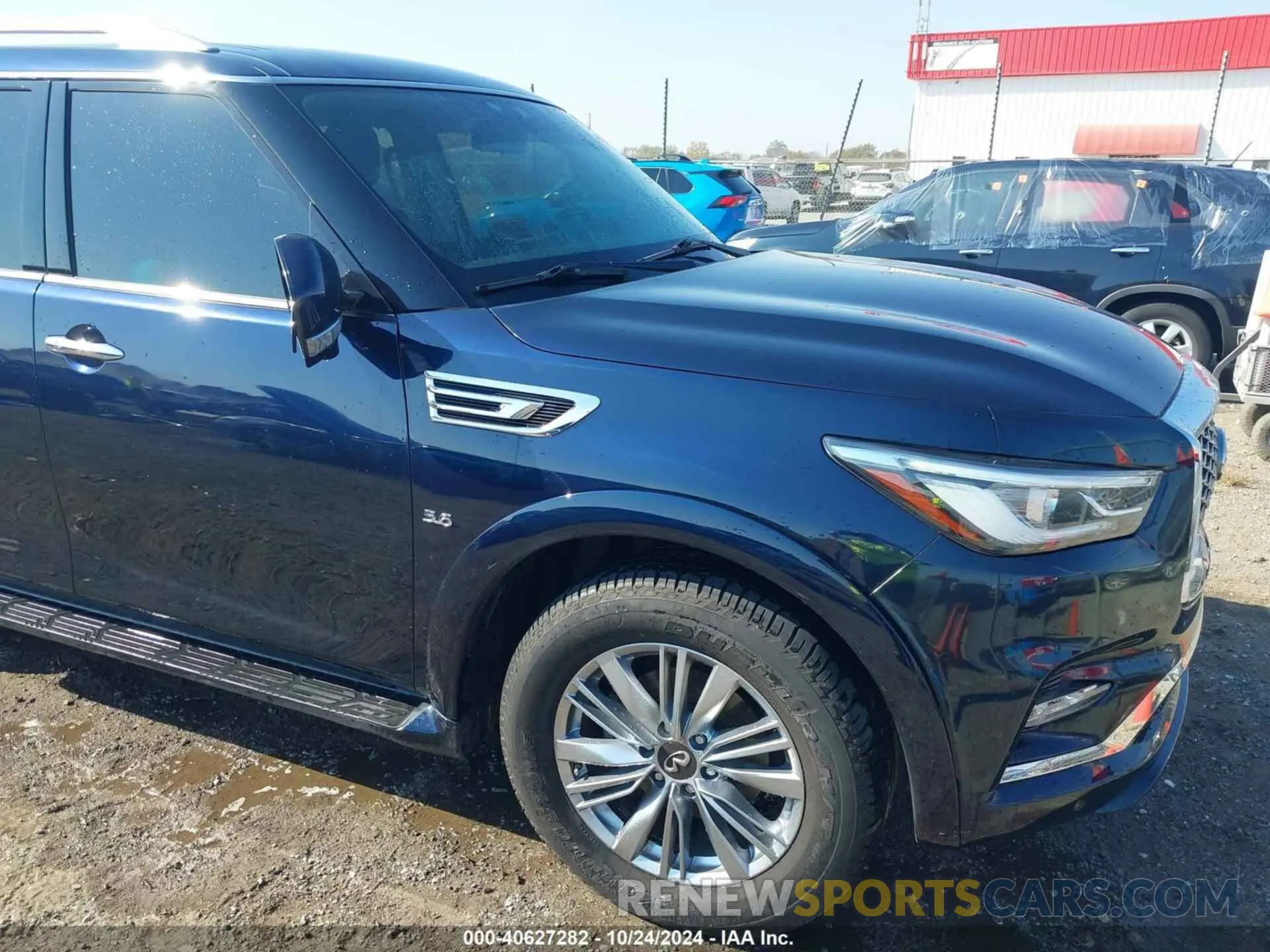 6 fotografías del automóvil dañado JN8AZ2NFXL9703726 INFINITI QX80 2020