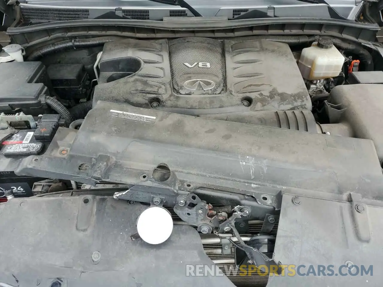12 fotografías del automóvil dañado JN8AZ2NFXL9703984 INFINITI QX80 2020