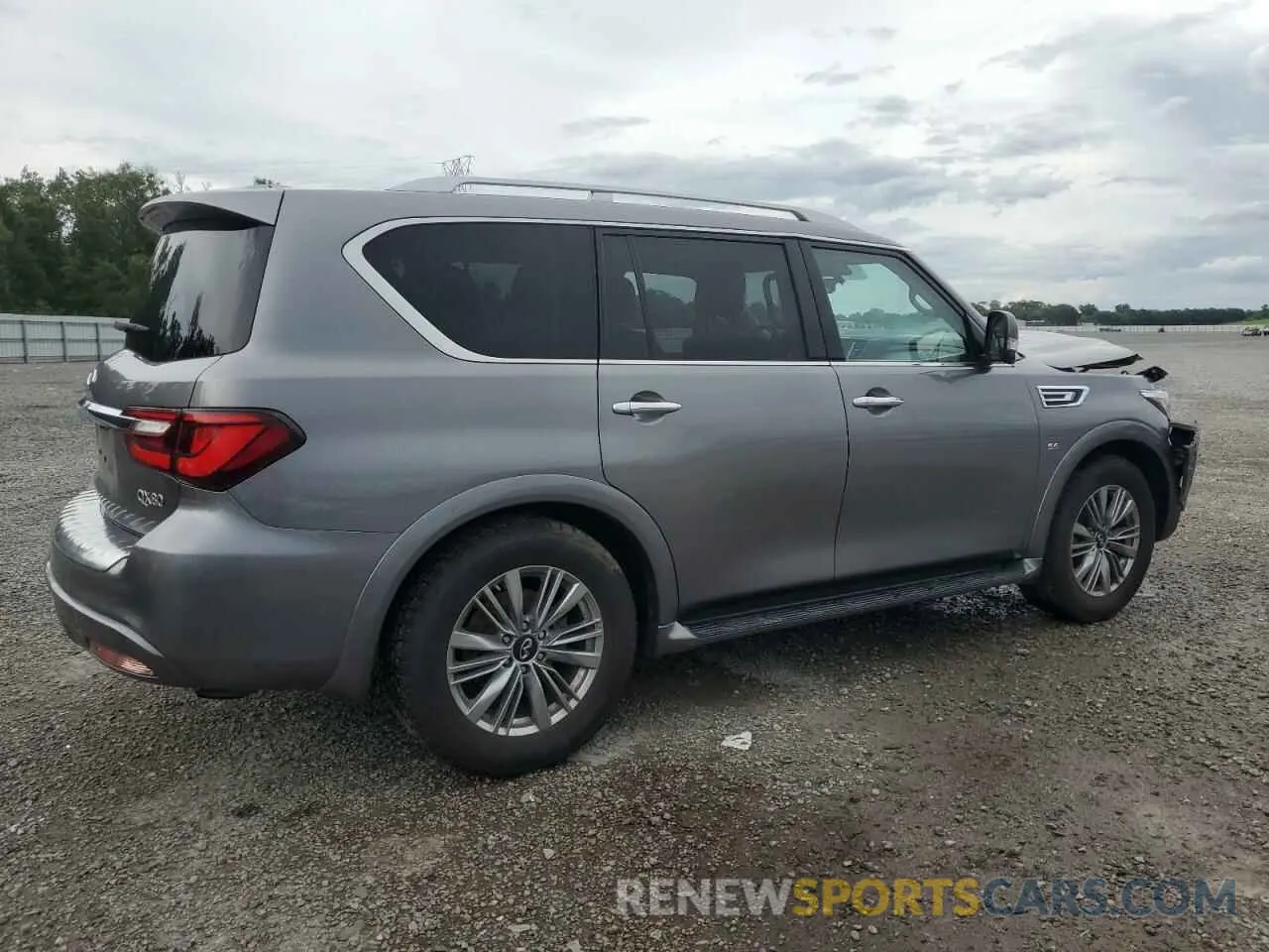 3 fotografías del automóvil dañado JN8AZ2NFXL9703984 INFINITI QX80 2020