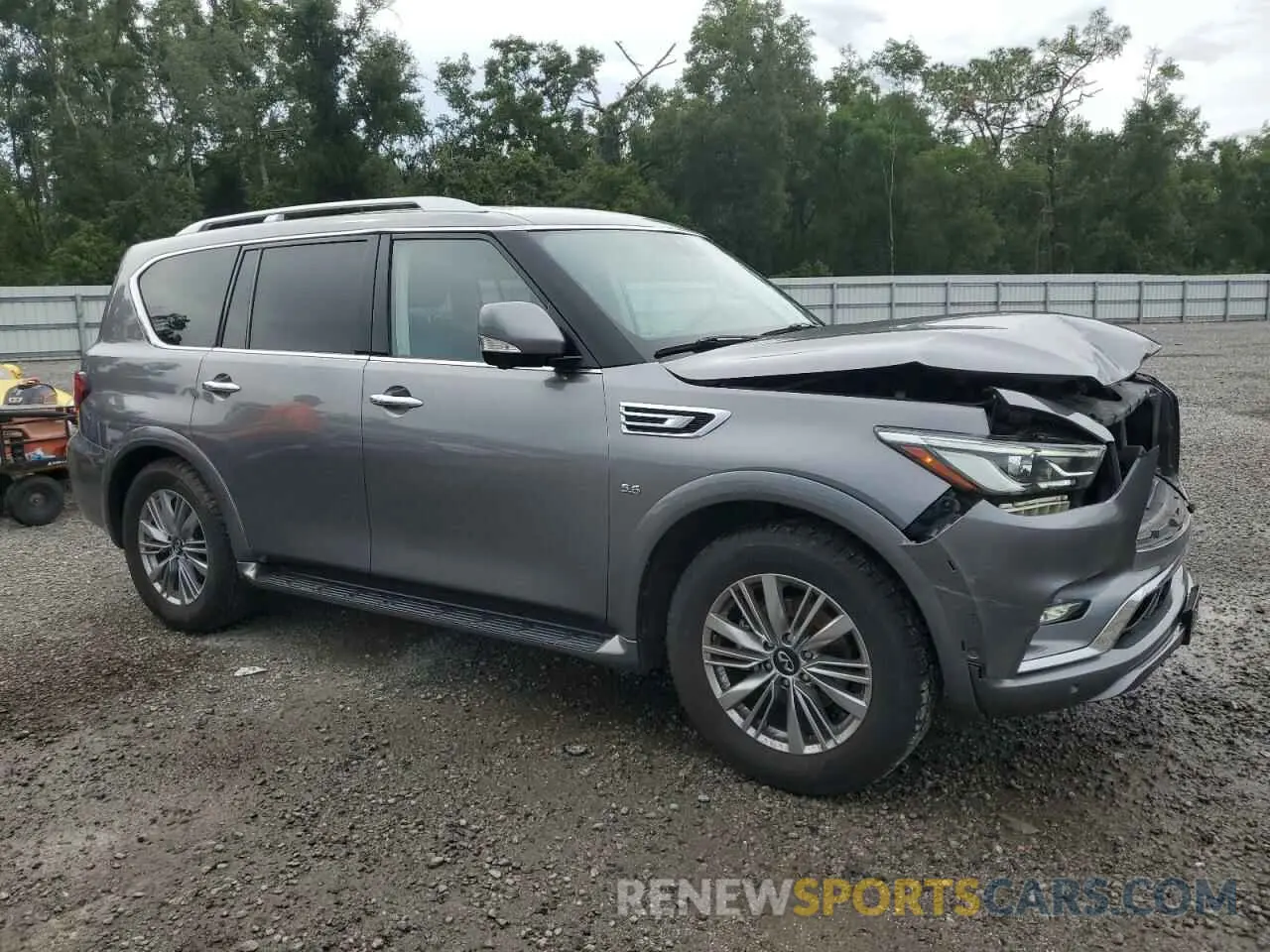 4 fotografías del automóvil dañado JN8AZ2NFXL9703984 INFINITI QX80 2020