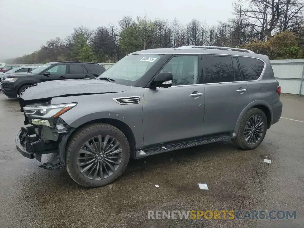1 fotografías del automóvil dañado JN8AZ2AE3M9267803 INFINITI QX80 2021