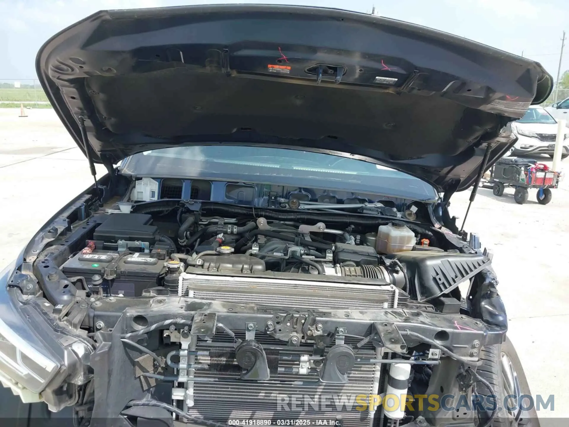 10 fotografías del automóvil dañado JN8AZ2AE3M9271611 INFINITI QX80 2021