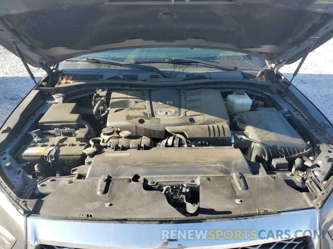 12 fotografías del automóvil dañado JN8AZ2AE5M9269620 INFINITI QX80 2021