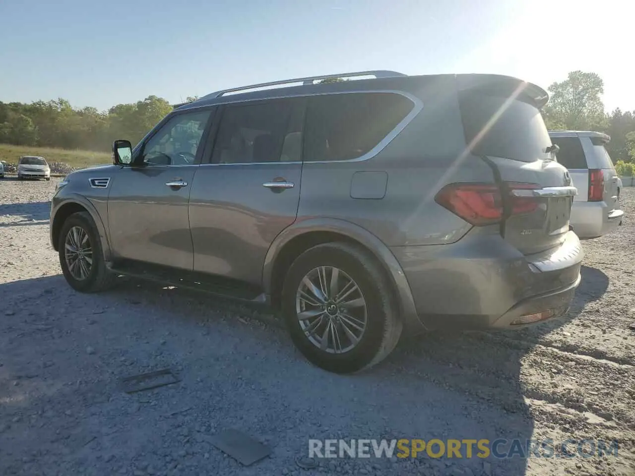 2 fotografías del automóvil dañado JN8AZ2AE5M9269620 INFINITI QX80 2021