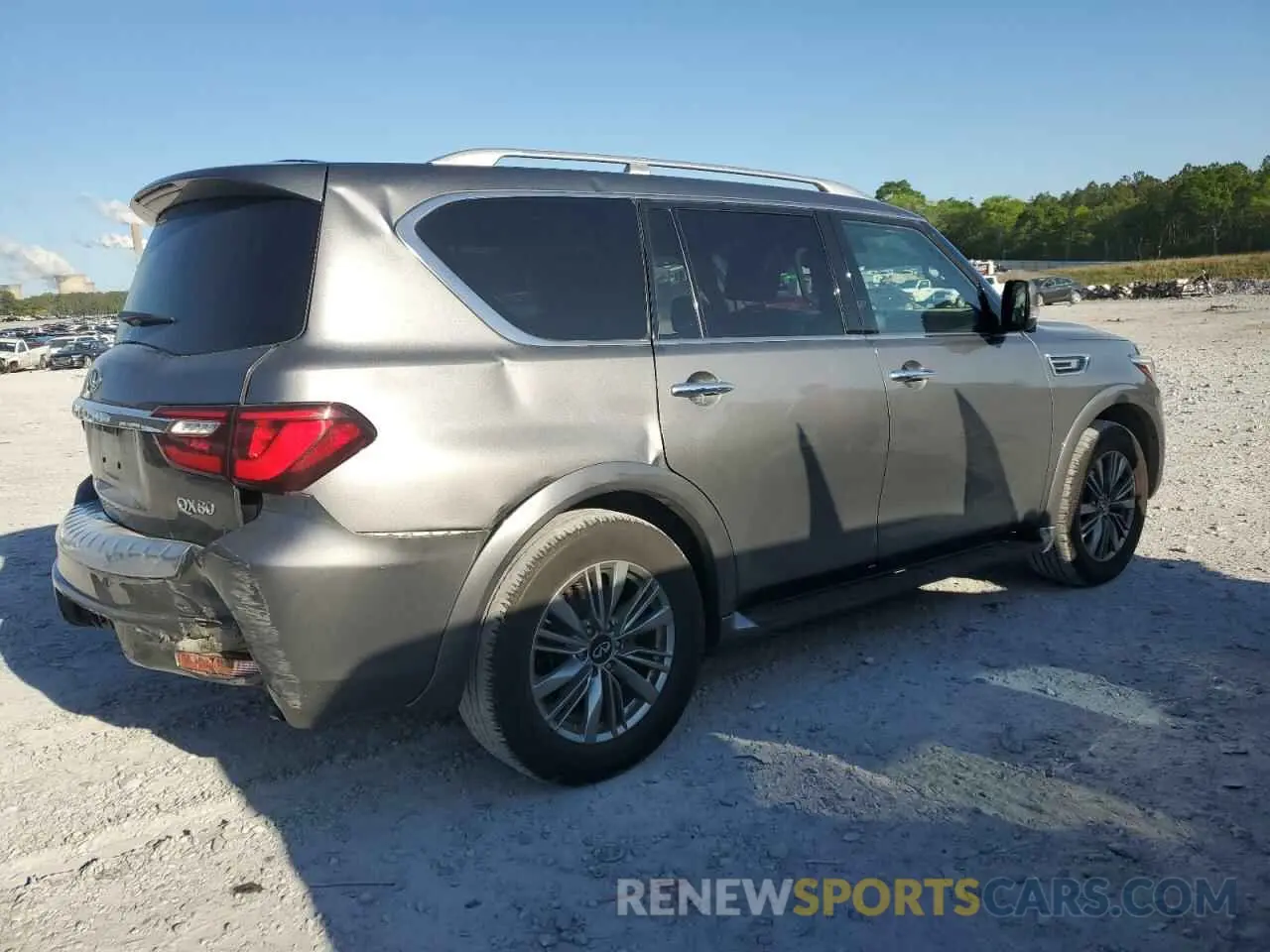 3 fotografías del automóvil dañado JN8AZ2AE5M9269620 INFINITI QX80 2021