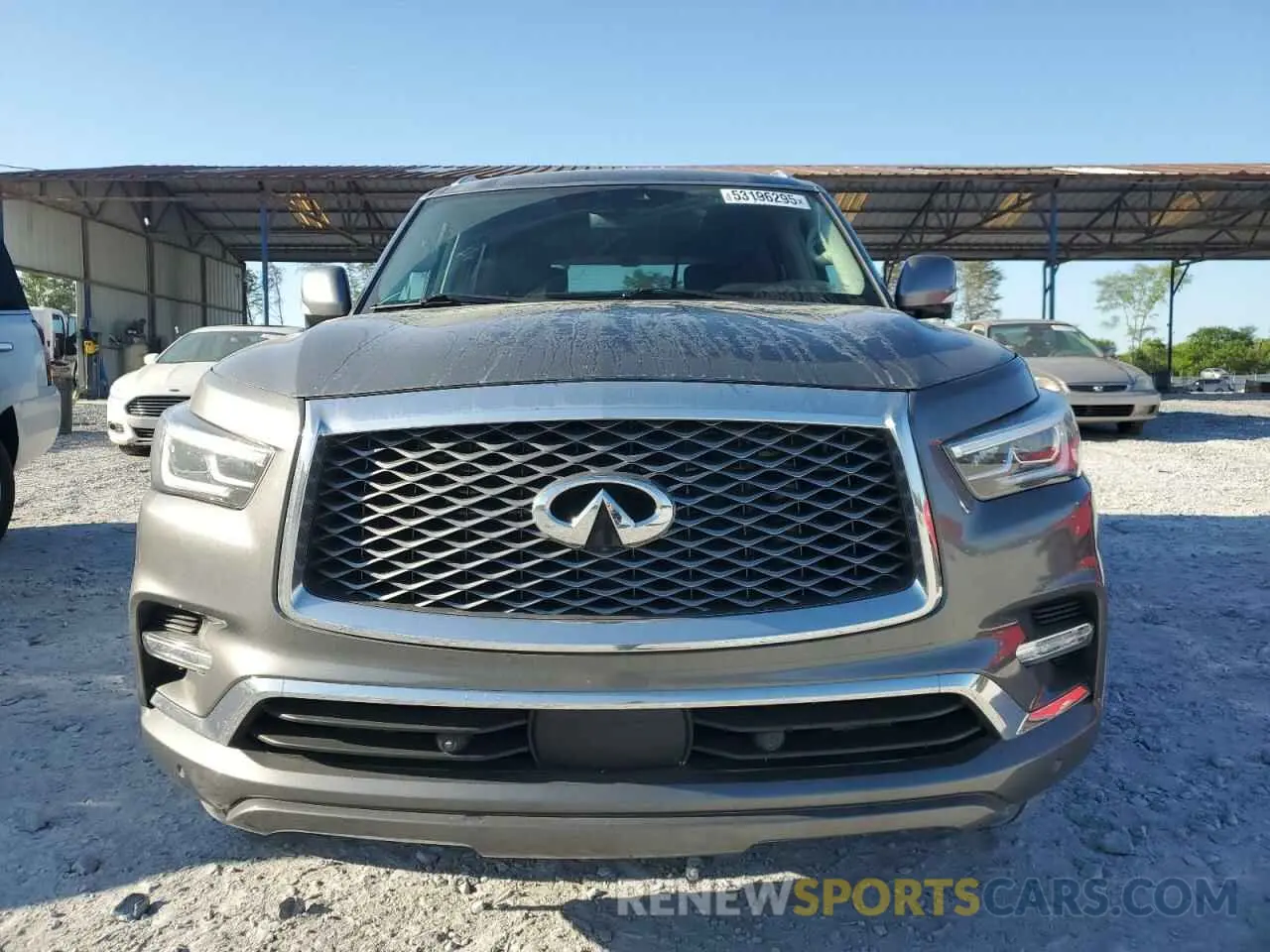 5 fotografías del automóvil dañado JN8AZ2AE5M9269620 INFINITI QX80 2021