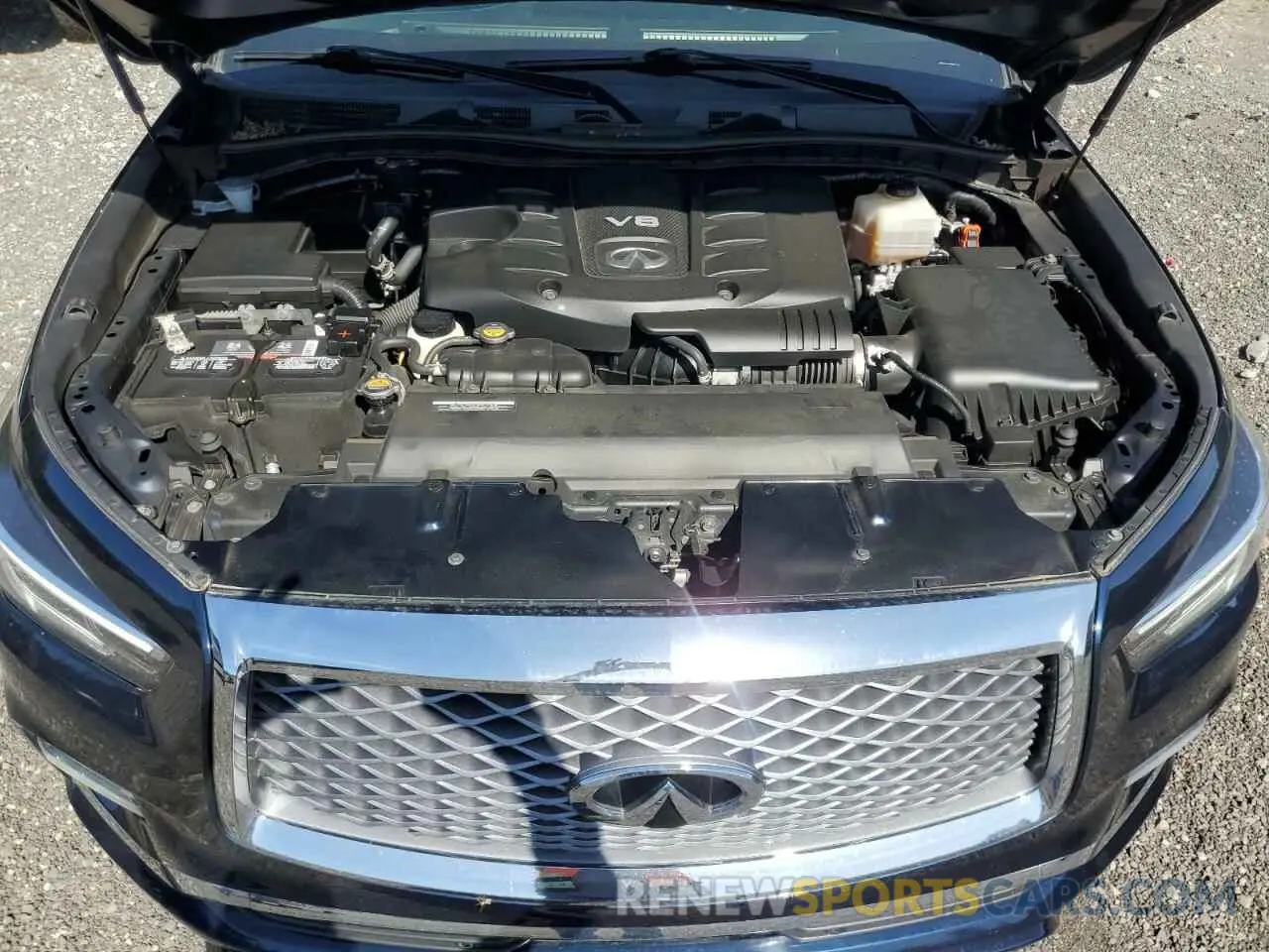 12 fotografías del automóvil dañado JN8AZ2AE5M9270539 INFINITI QX80 2021
