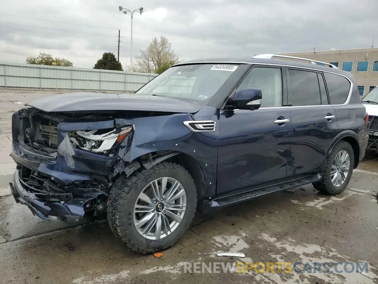 1 fotografías del automóvil dañado JN8AZ2AE8M9269384 INFINITI QX80 2021