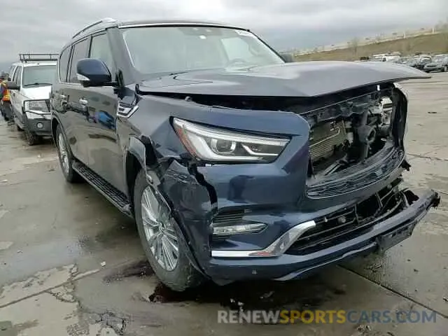 15 fotografías del automóvil dañado JN8AZ2AE8M9269384 INFINITI QX80 2021