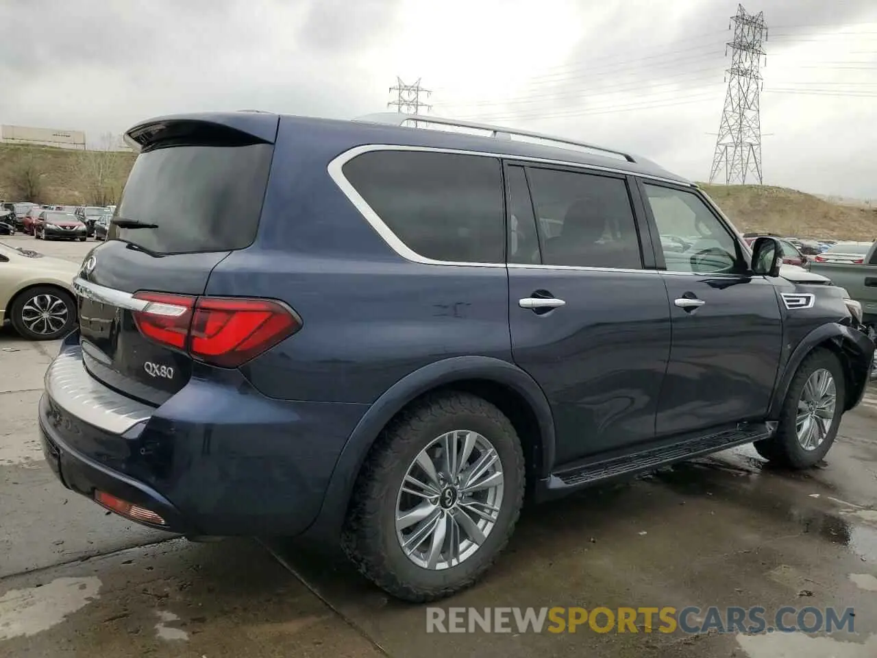 3 fotografías del automóvil dañado JN8AZ2AE8M9269384 INFINITI QX80 2021