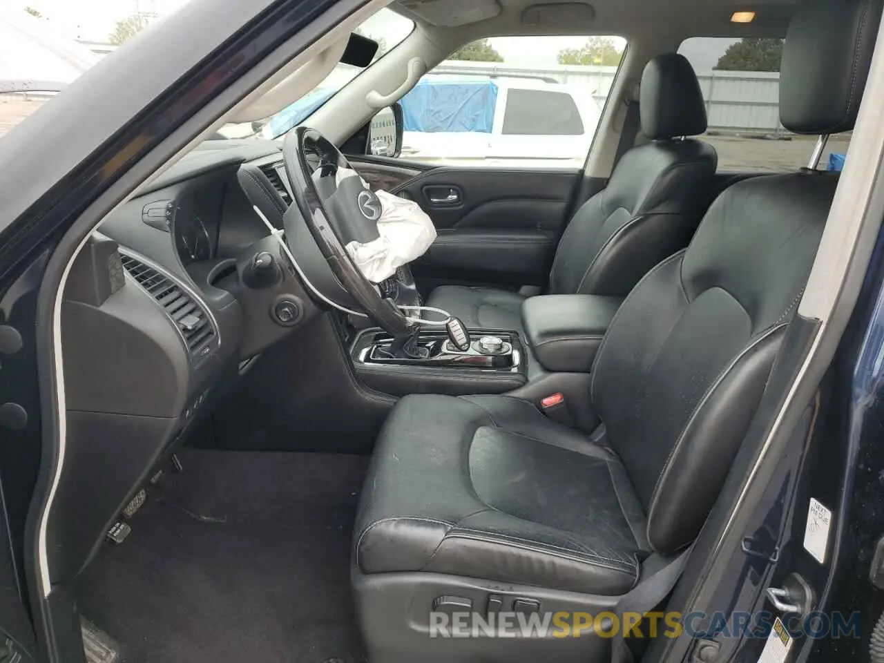 7 fotografías del automóvil dañado JN8AZ2AE8M9269384 INFINITI QX80 2021