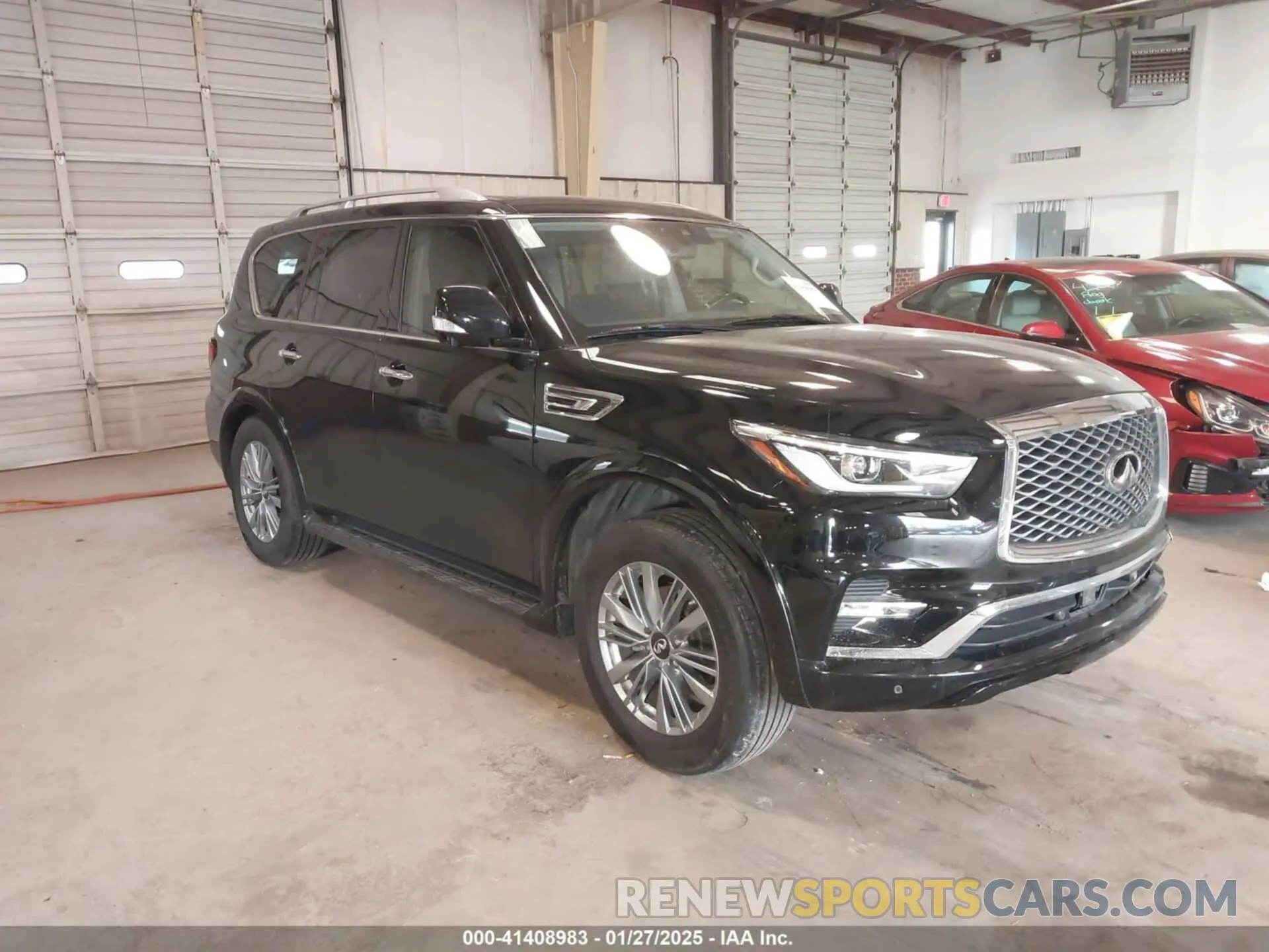 1 fotografías del automóvil dañado JN8AZ2AE8M9272267 INFINITI QX80 2021
