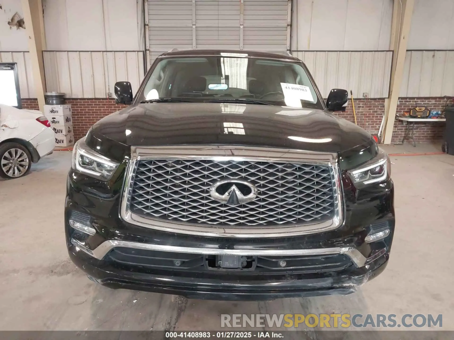 12 fotografías del automóvil dañado JN8AZ2AE8M9272267 INFINITI QX80 2021