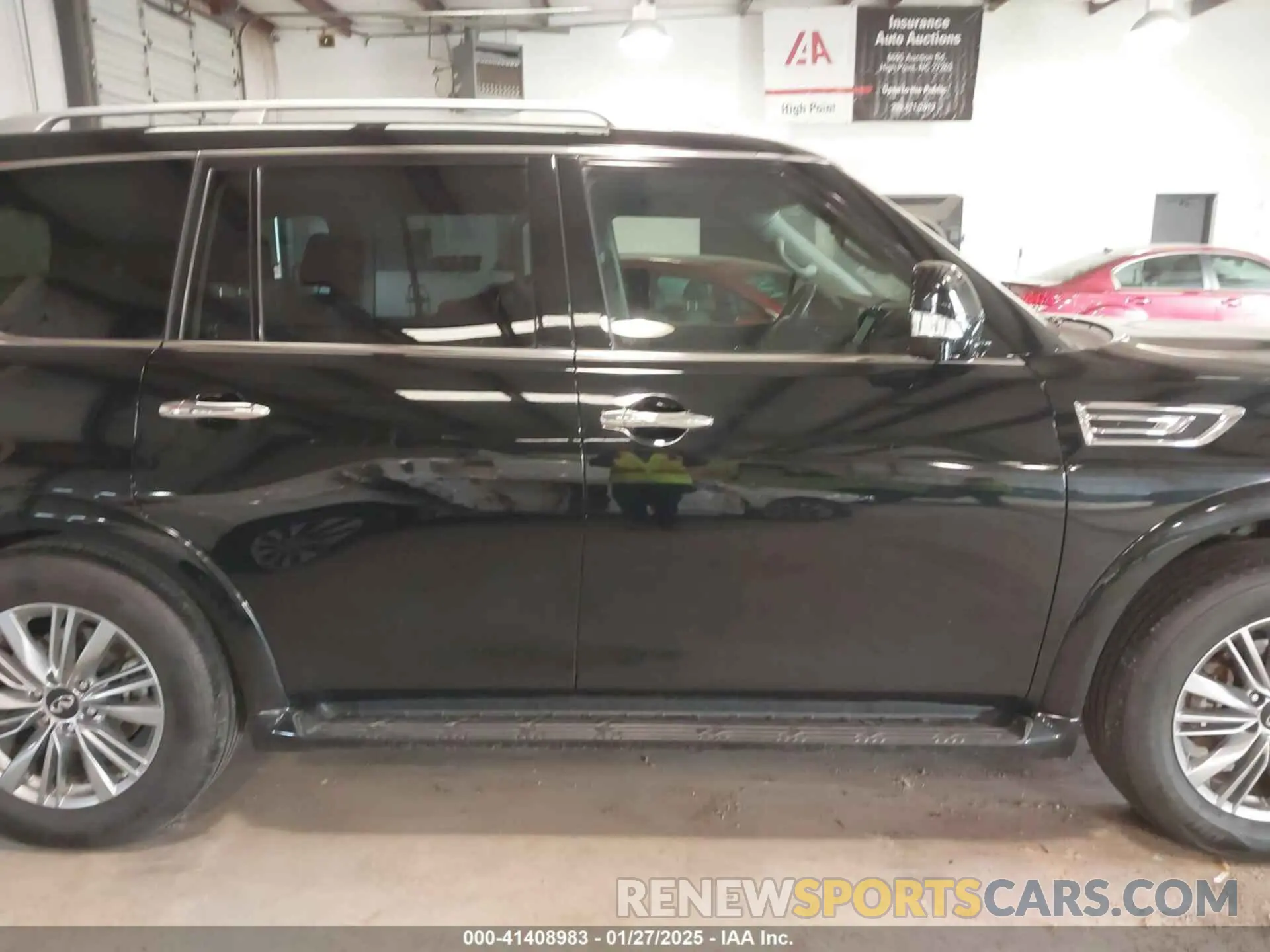 13 fotografías del automóvil dañado JN8AZ2AE8M9272267 INFINITI QX80 2021
