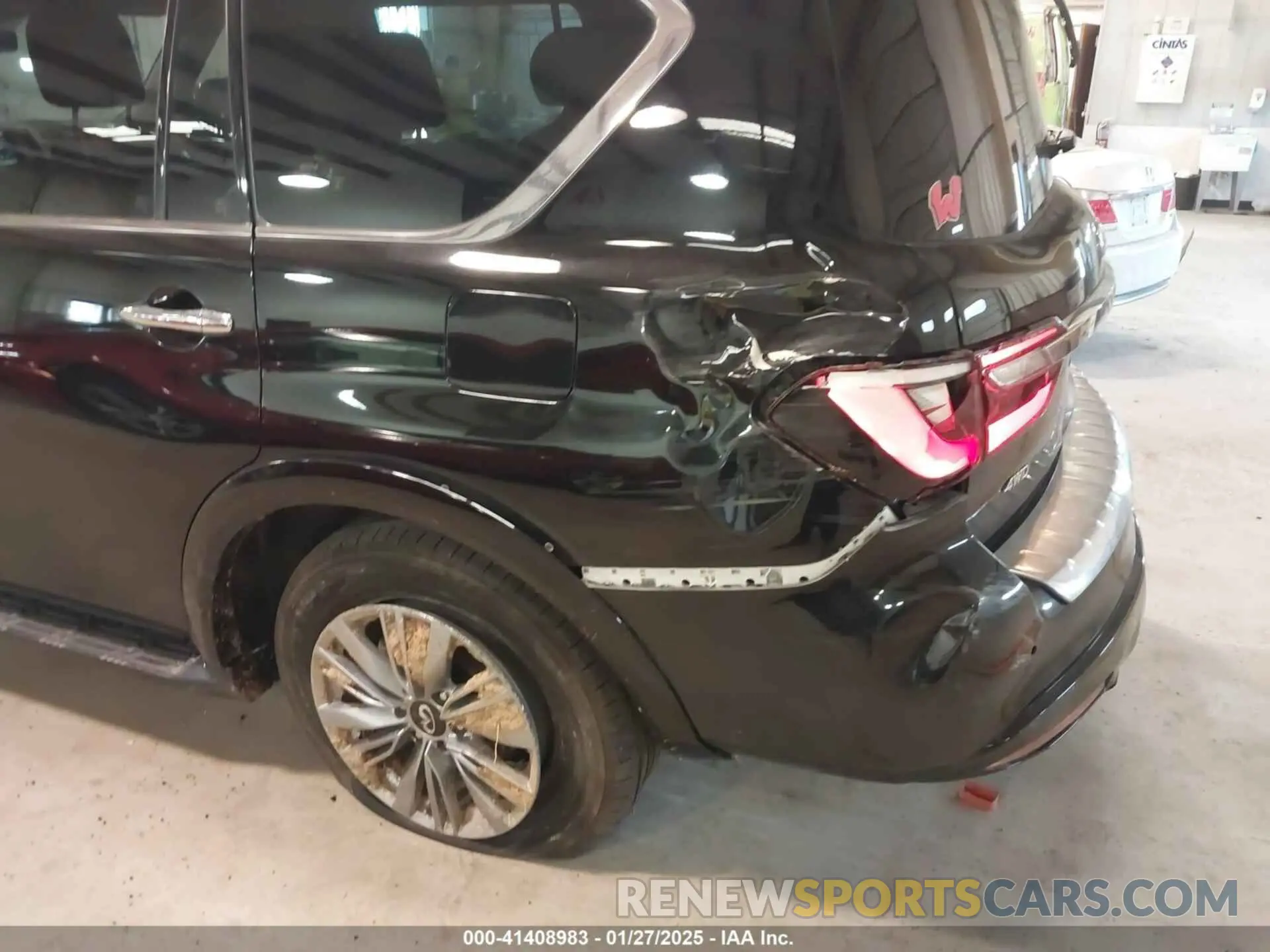 18 fotografías del automóvil dañado JN8AZ2AE8M9272267 INFINITI QX80 2021