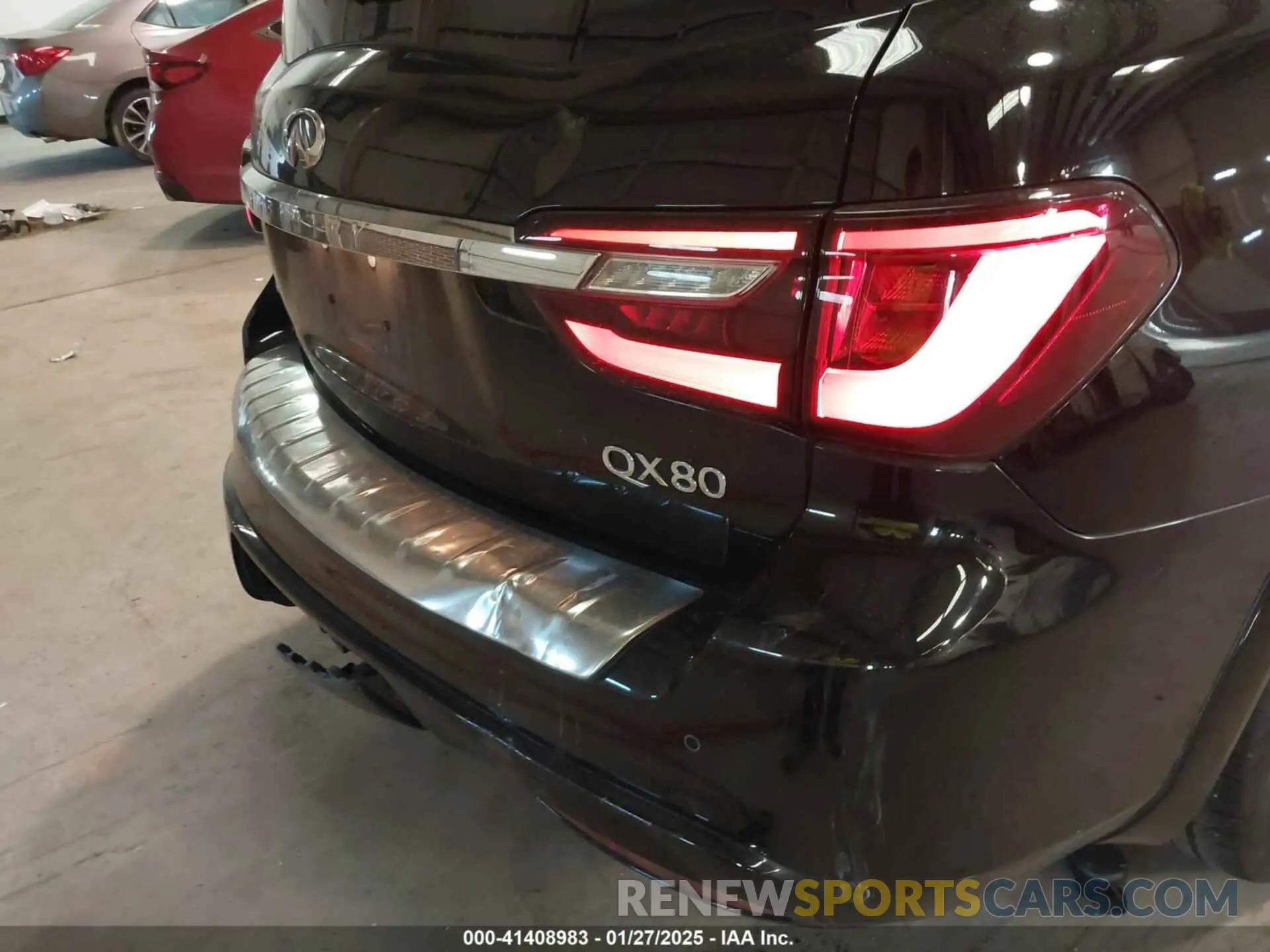 21 fotografías del automóvil dañado JN8AZ2AE8M9272267 INFINITI QX80 2021