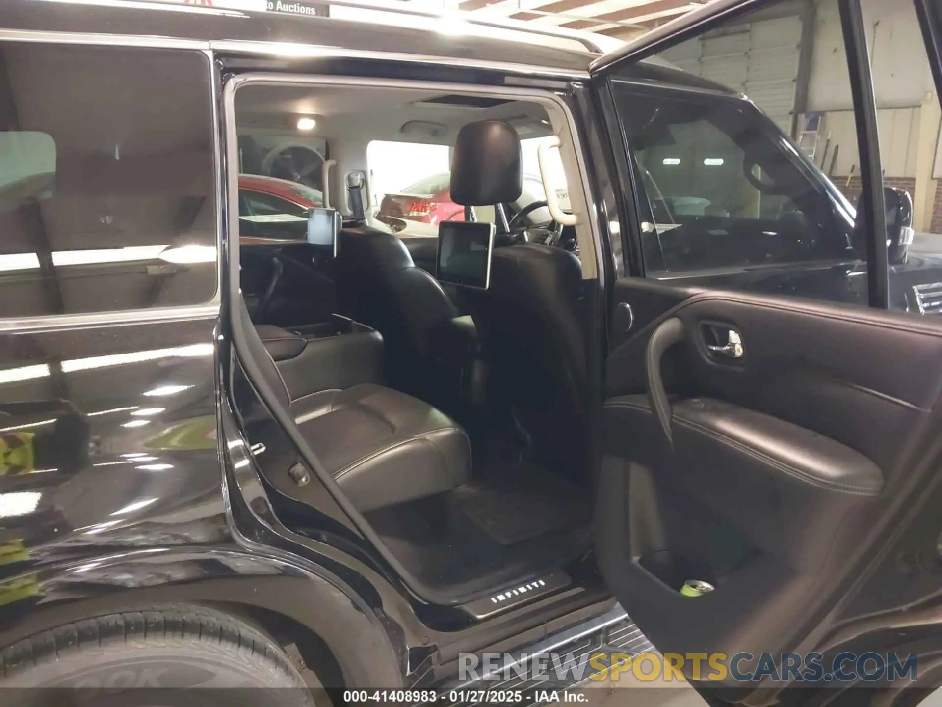 8 fotografías del automóvil dañado JN8AZ2AE8M9272267 INFINITI QX80 2021