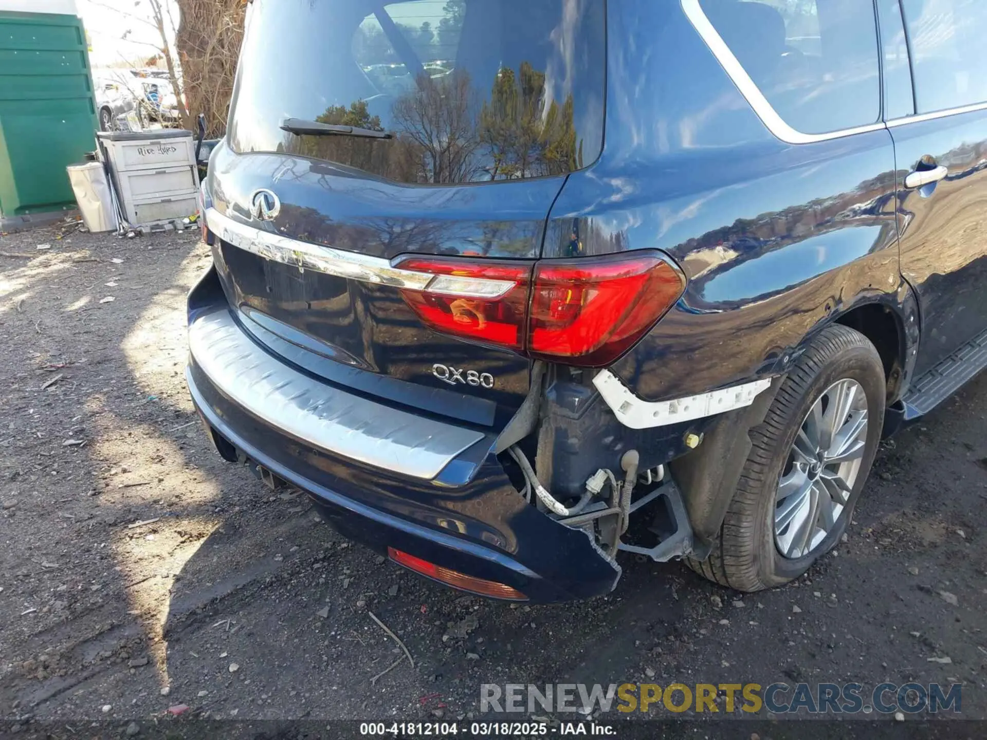 6 fotografías del automóvil dañado JN8AZ2AF2M9718017 INFINITI QX80 2021