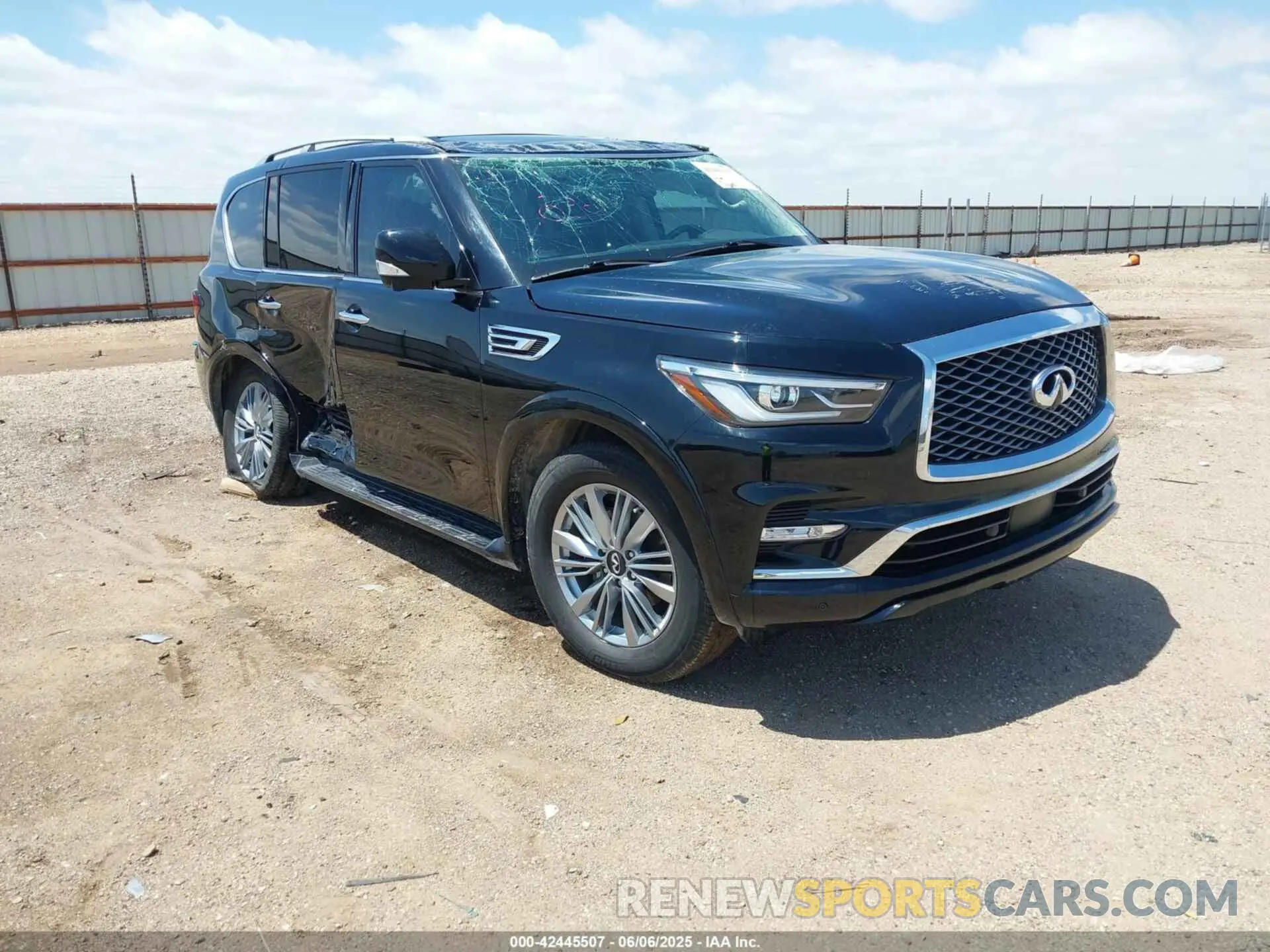 1 fotografías del automóvil dañado JN8AZ2AF2M9719832 INFINITI QX80 2021