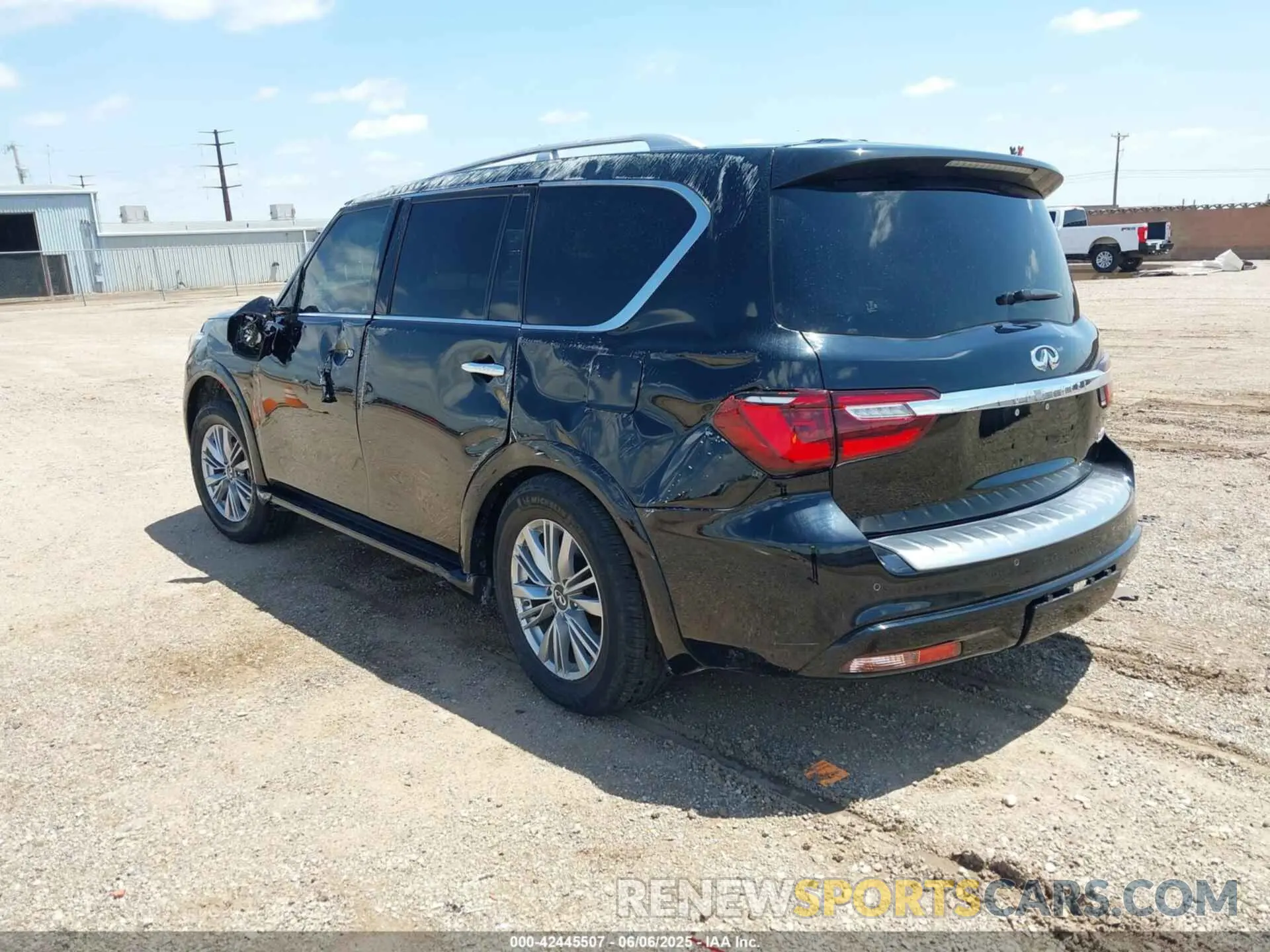 3 fotografías del automóvil dañado JN8AZ2AF2M9719832 INFINITI QX80 2021