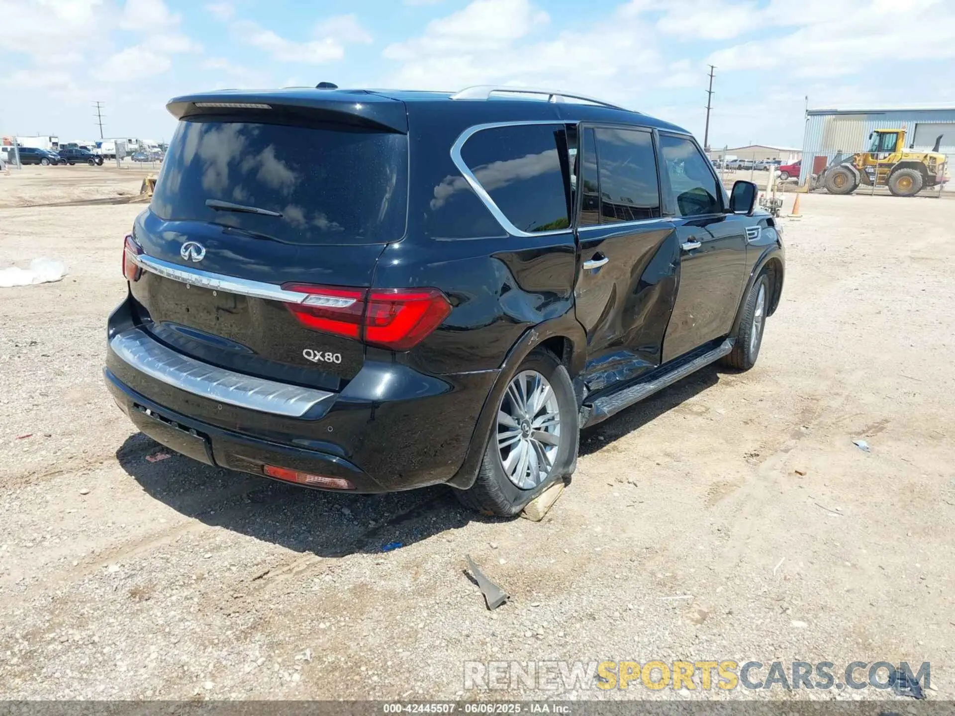 4 fotografías del automóvil dañado JN8AZ2AF2M9719832 INFINITI QX80 2021