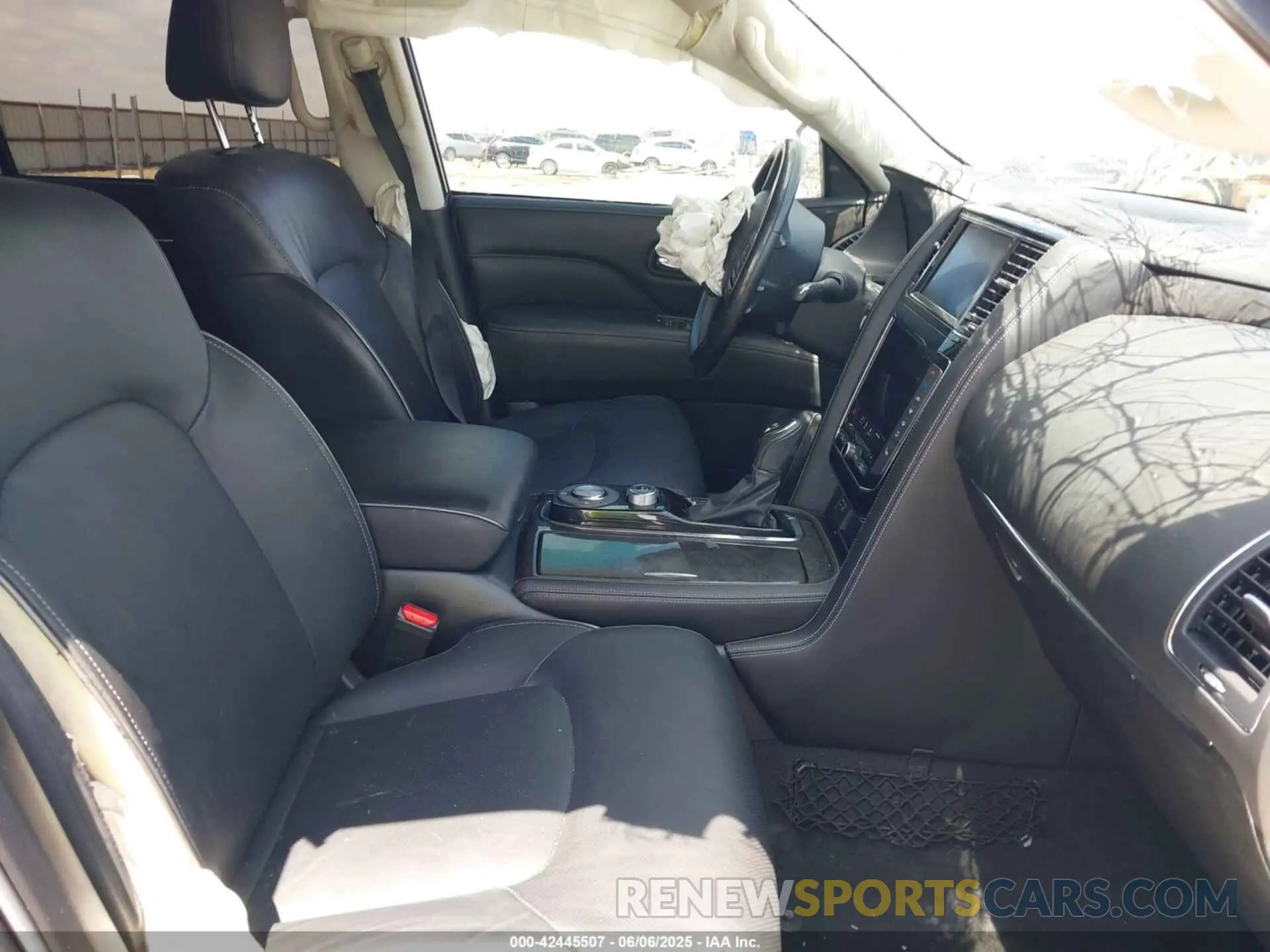 5 fotografías del automóvil dañado JN8AZ2AF2M9719832 INFINITI QX80 2021