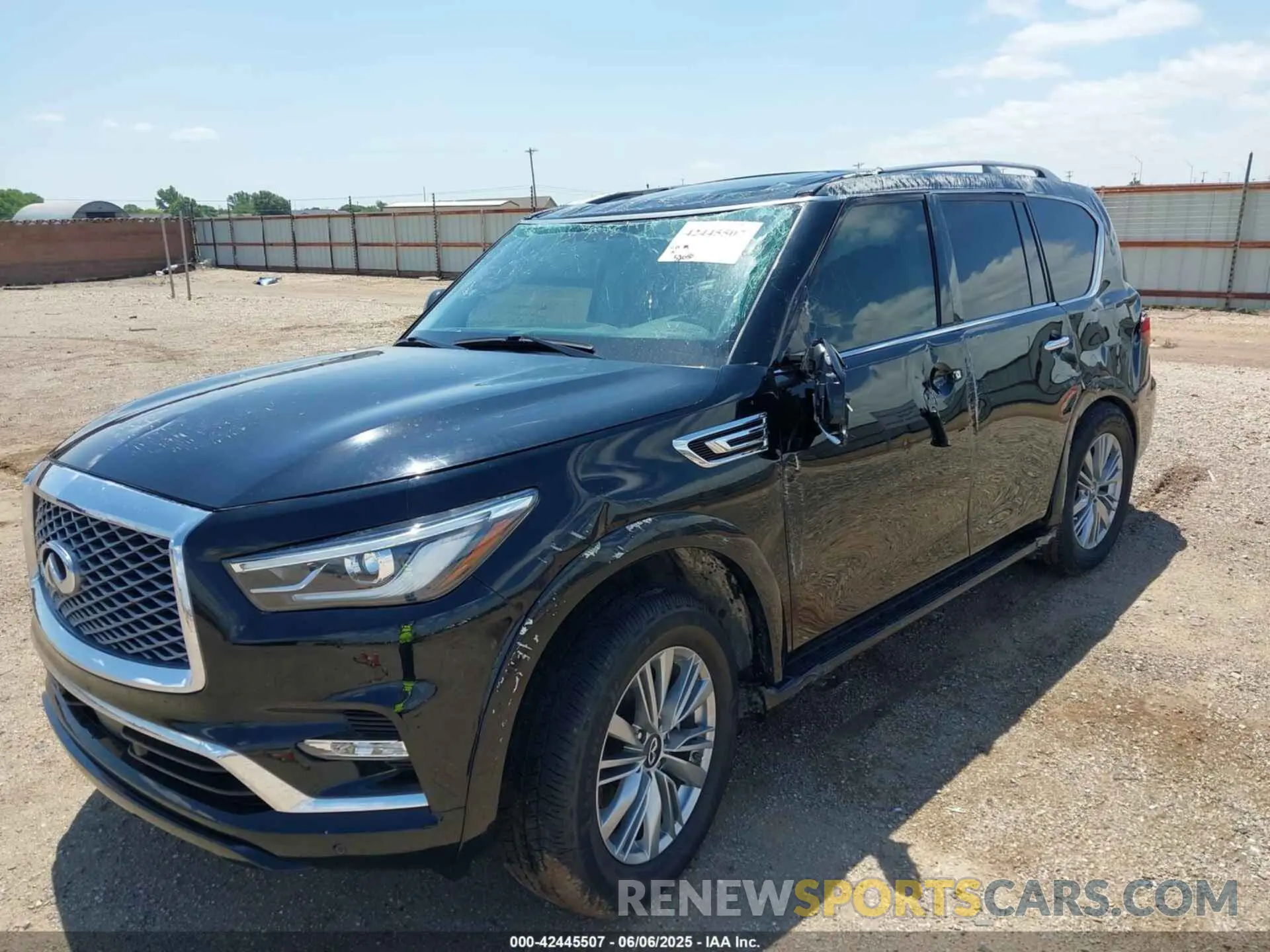 6 fotografías del automóvil dañado JN8AZ2AF2M9719832 INFINITI QX80 2021
