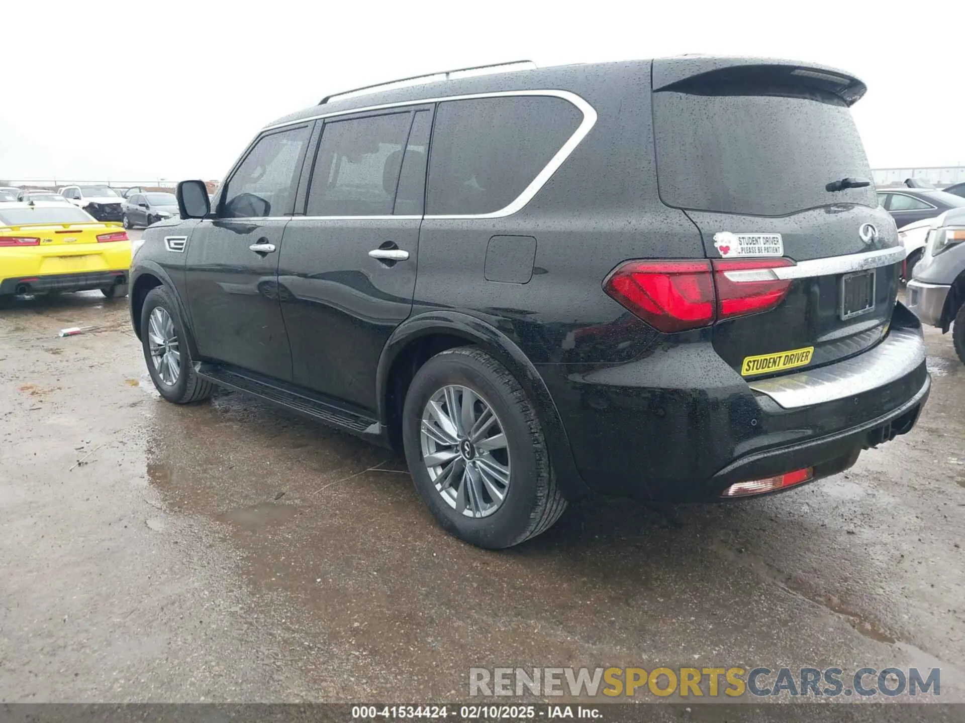 3 fotografías del automóvil dañado JN8AZ2AF3M9719743 INFINITI QX80 2021