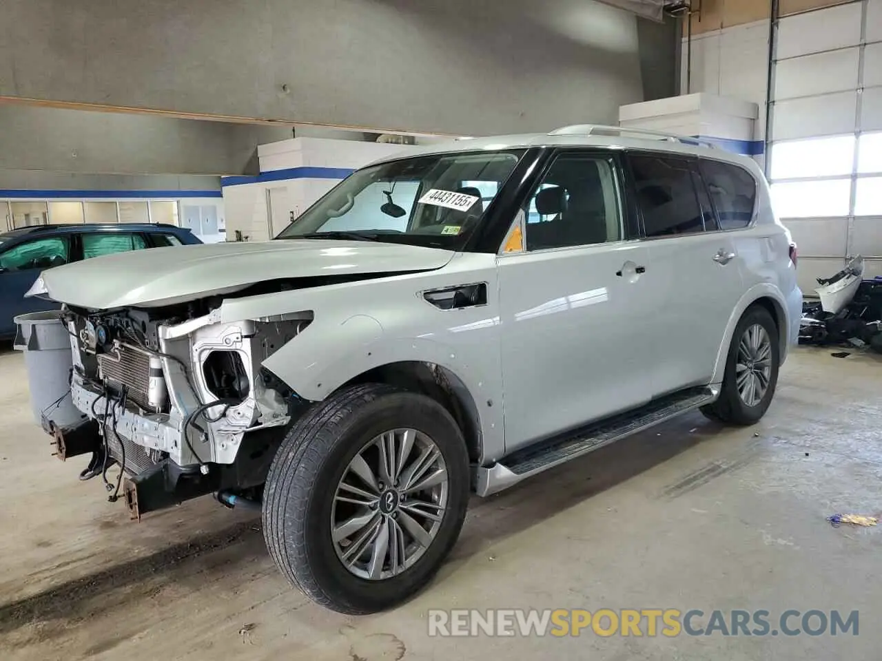 1 fotografías del automóvil dañado JN8AZ2AF4M9717466 INFINITI QX80 2021
