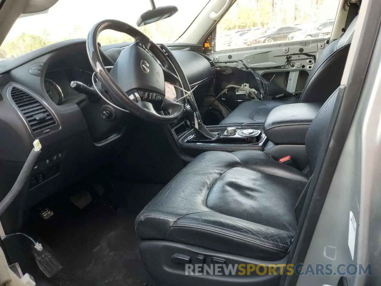 7 fotografías del automóvil dañado JN8AZ2AF4M9717466 INFINITI QX80 2021