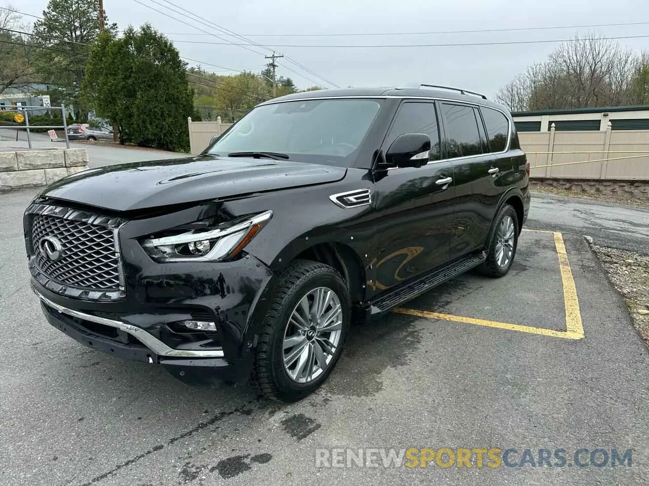 1 fotografías del automóvil dañado JN8AZ2AF6M9718439 INFINITI QX80 2021