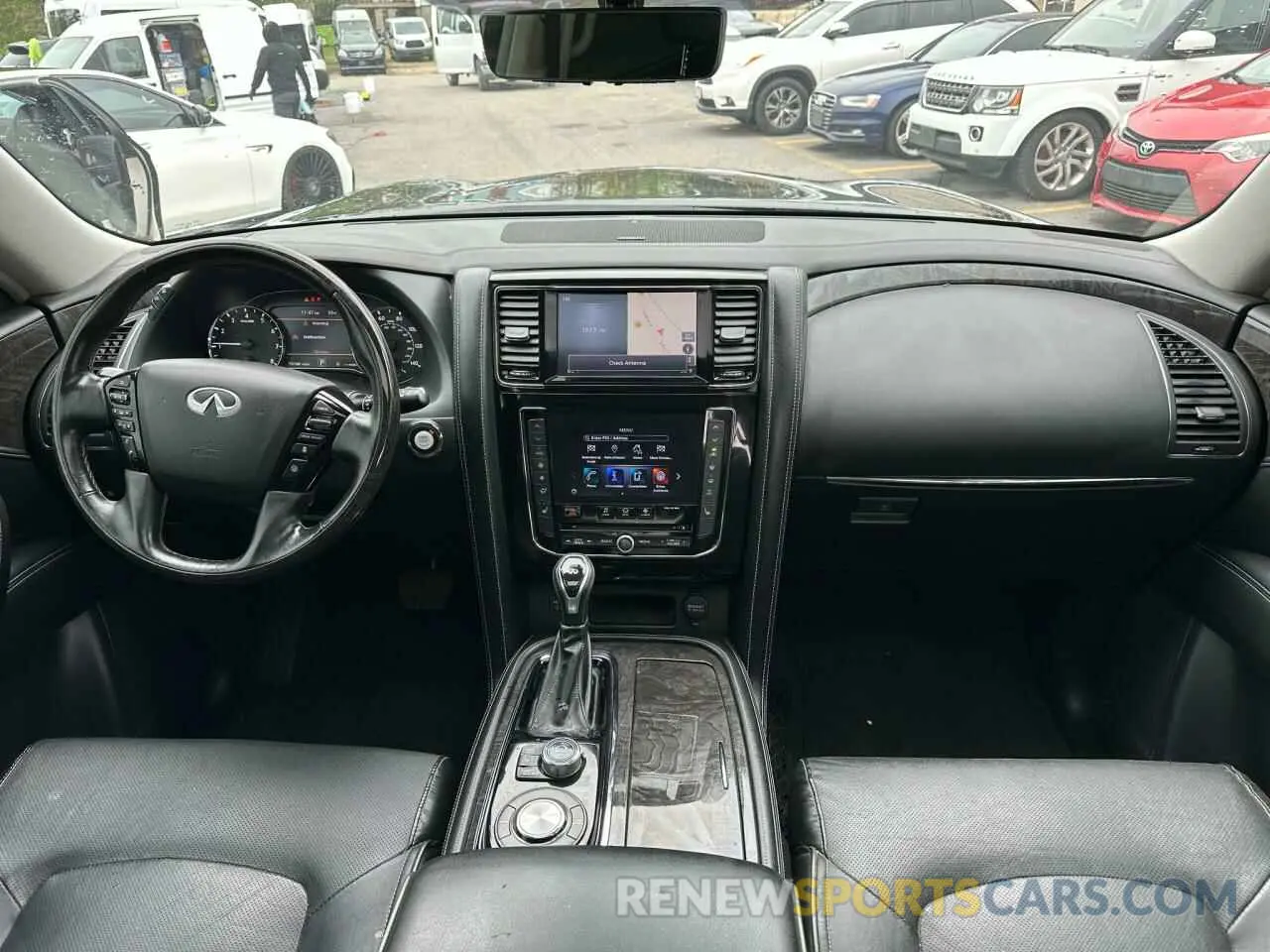 9 fotografías del automóvil dañado JN8AZ2AF6M9718439 INFINITI QX80 2021