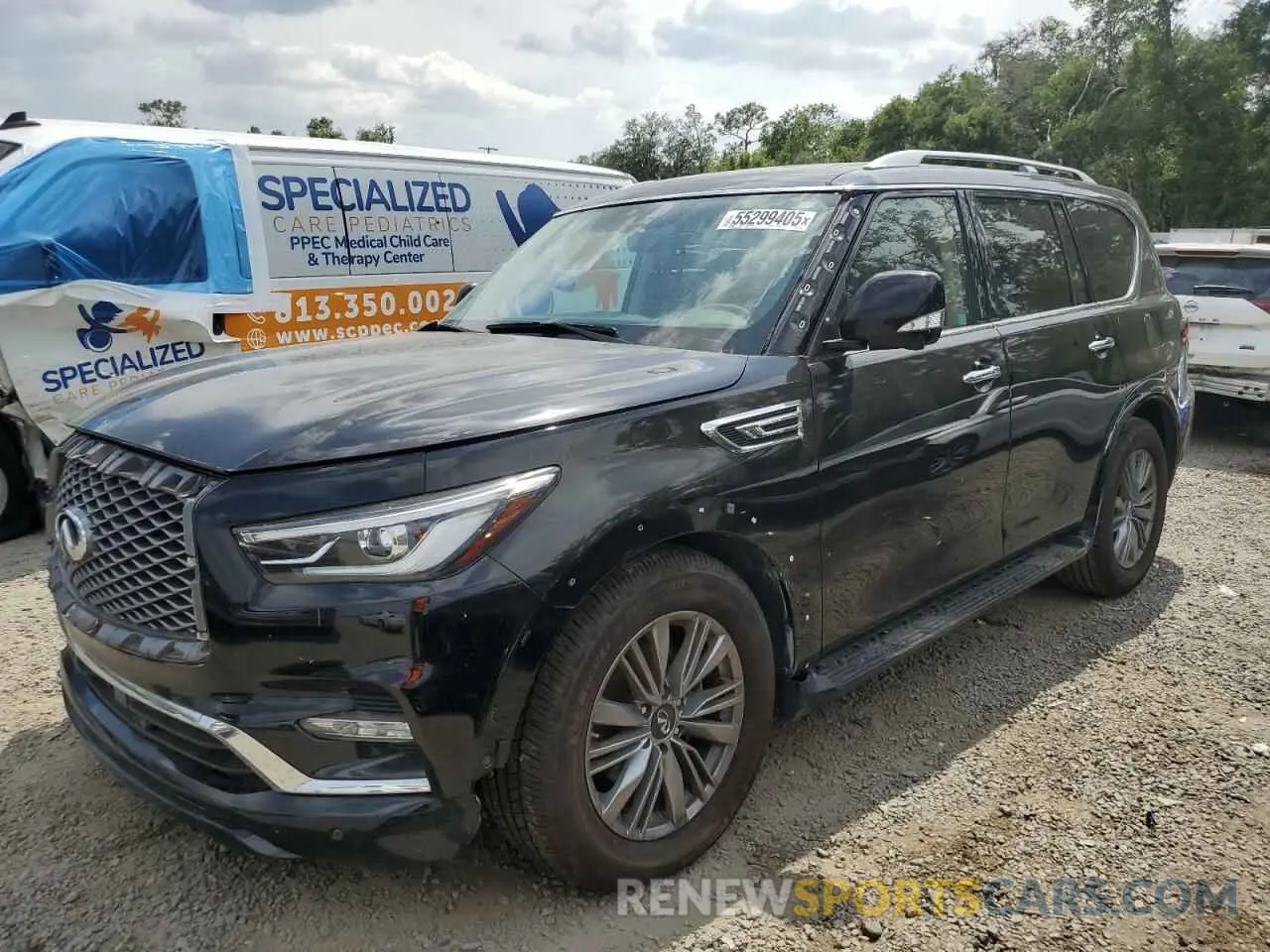 1 fotografías del automóvil dañado JN8AZ2AF6M9719588 INFINITI QX80 2021