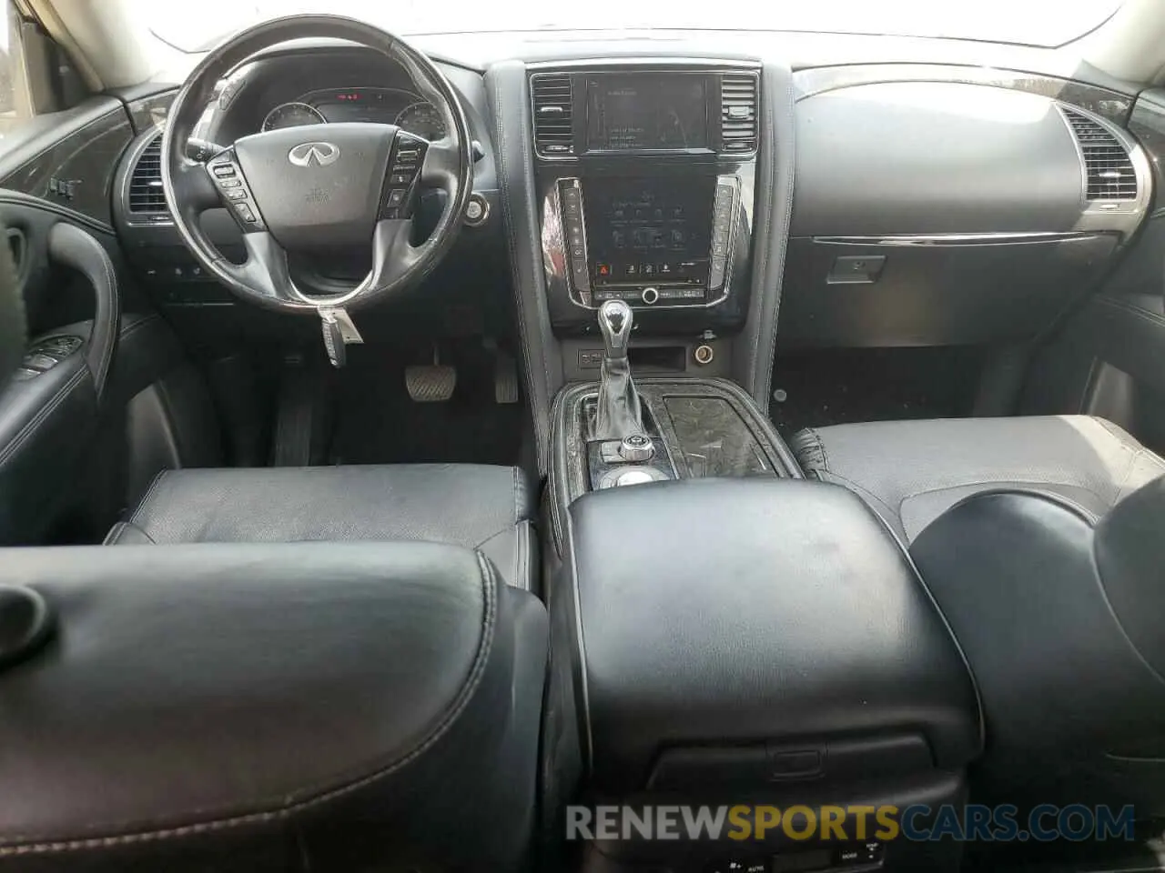 8 fotografías del automóvil dañado JN8AZ2AF6M9719588 INFINITI QX80 2021