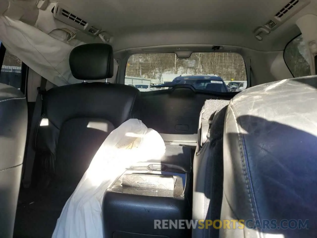 10 fotografías del automóvil dañado JN8AZ2AF8M9718510 INFINITI QX80 2021