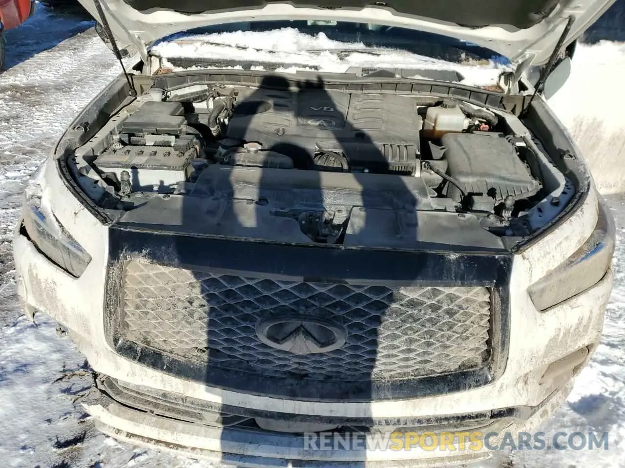 12 fotografías del automóvil dañado JN8AZ2AF8M9718510 INFINITI QX80 2021