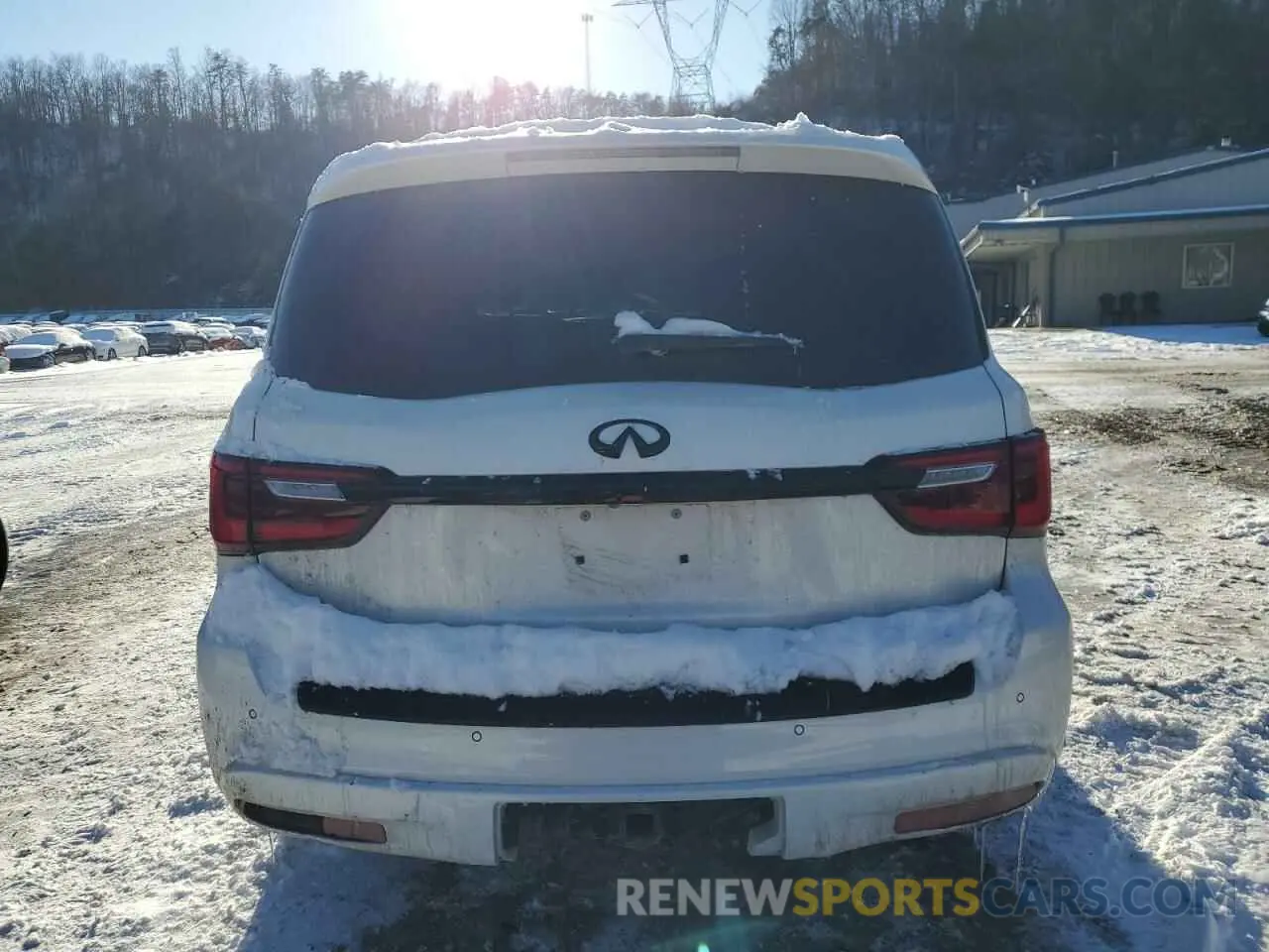6 fotografías del automóvil dañado JN8AZ2AF8M9718510 INFINITI QX80 2021