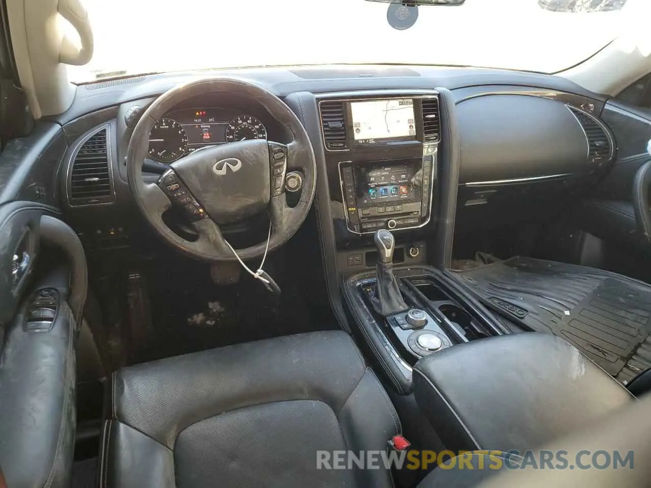 8 fotografías del automóvil dañado JN8AZ2AF8M9718510 INFINITI QX80 2021