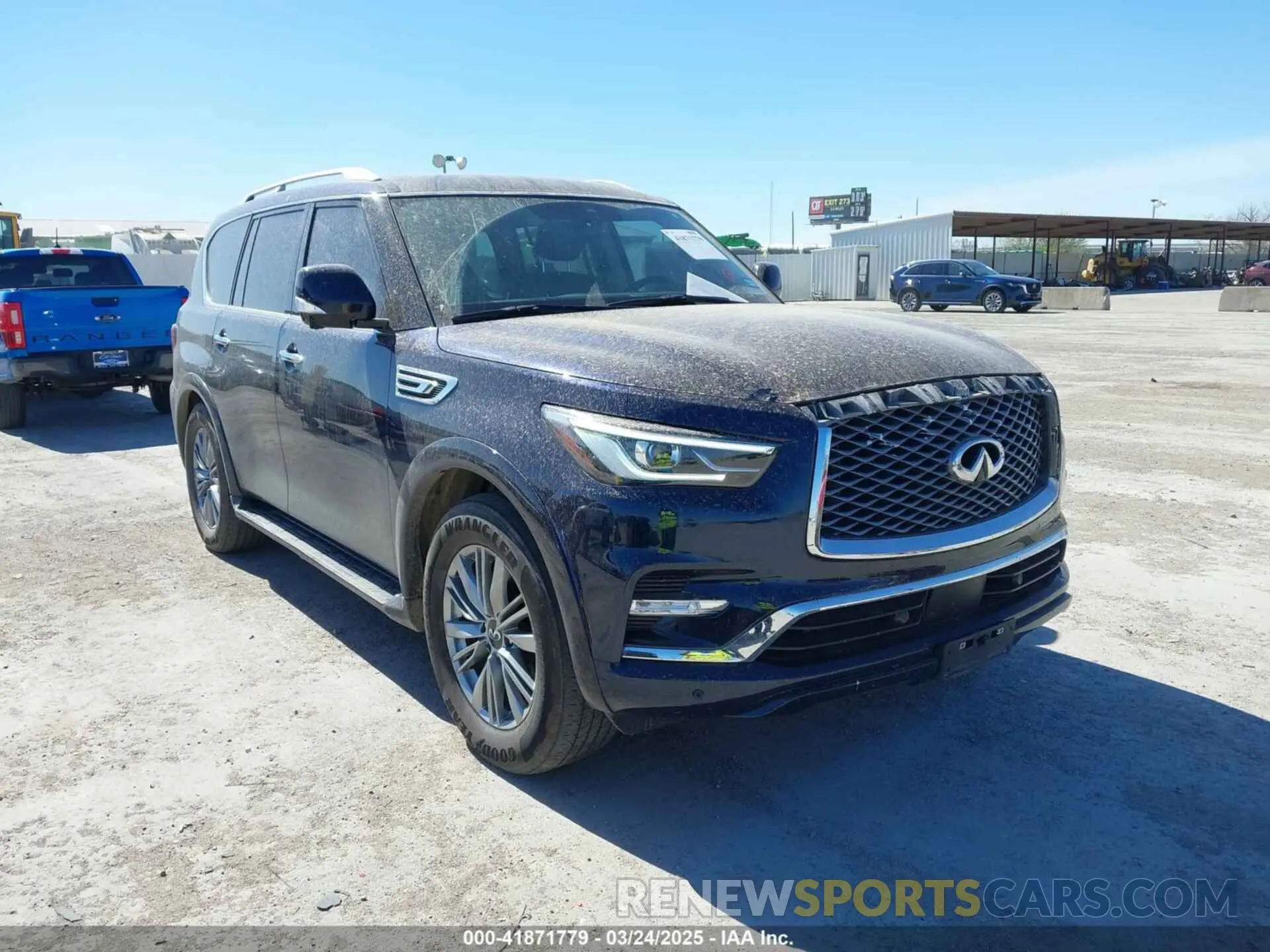 1 fotografías del automóvil dañado JN8AZ2AF9M9720945 INFINITI QX80 2021