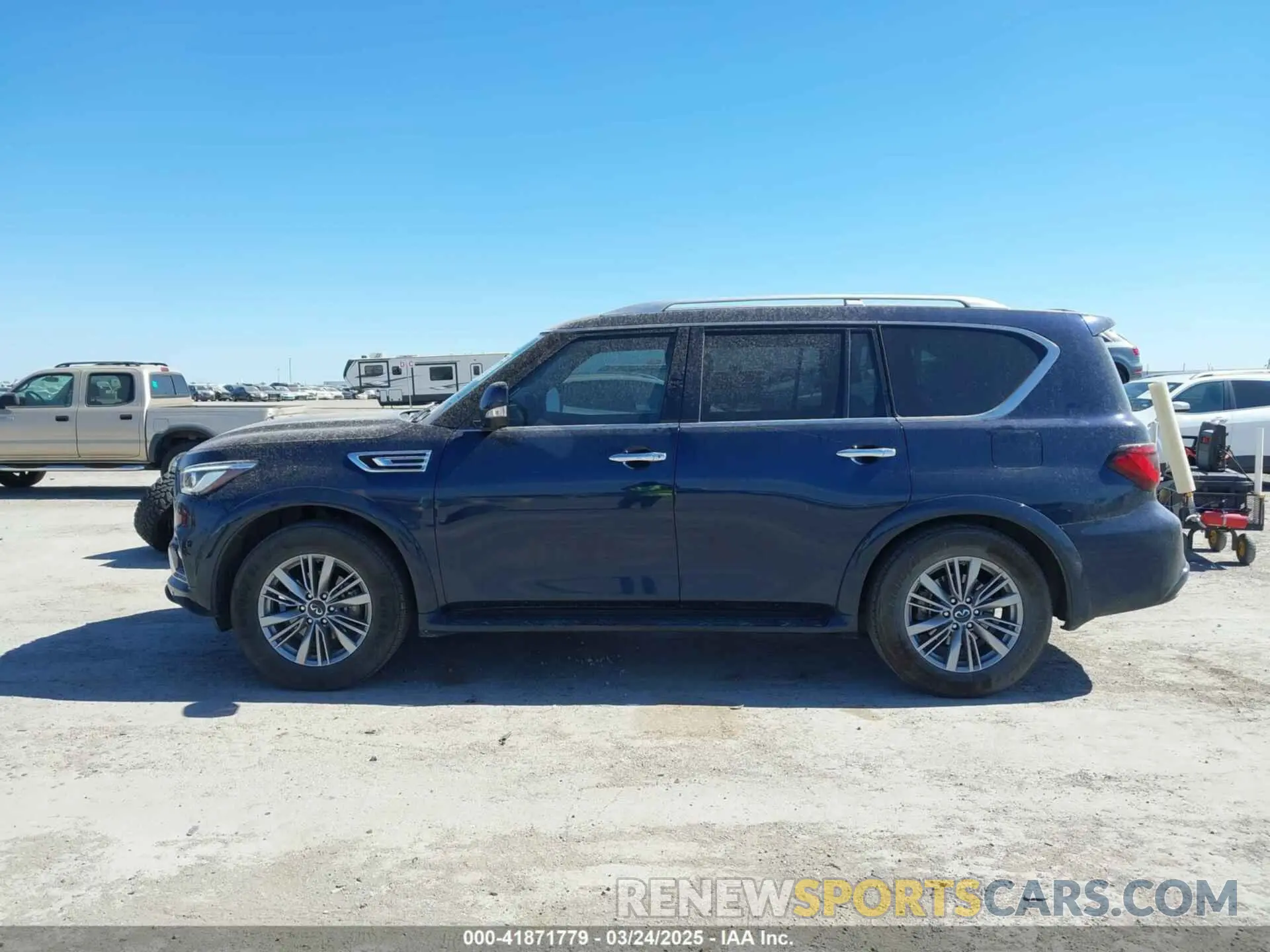14 fotografías del automóvil dañado JN8AZ2AF9M9720945 INFINITI QX80 2021
