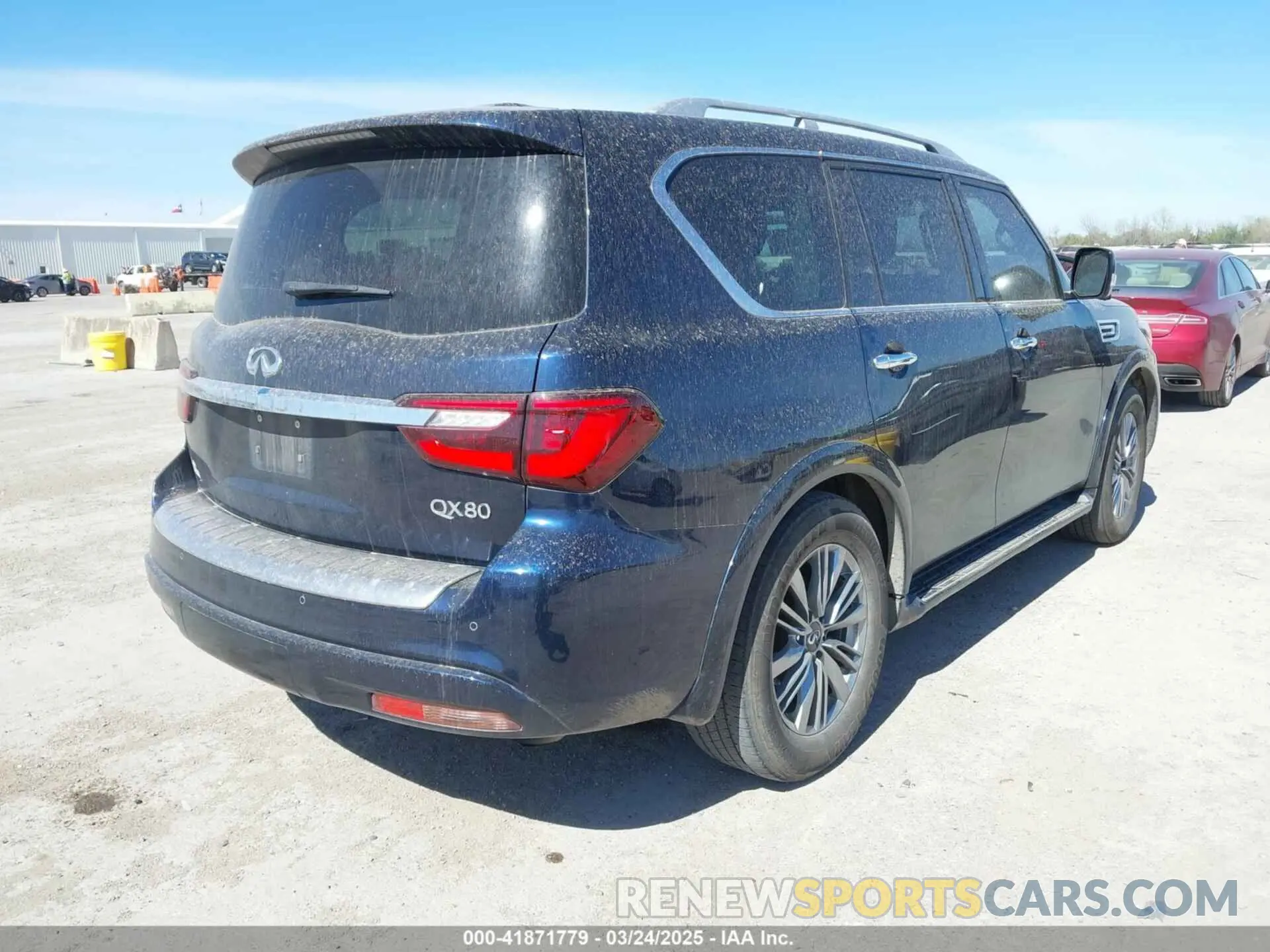 4 fotografías del automóvil dañado JN8AZ2AF9M9720945 INFINITI QX80 2021