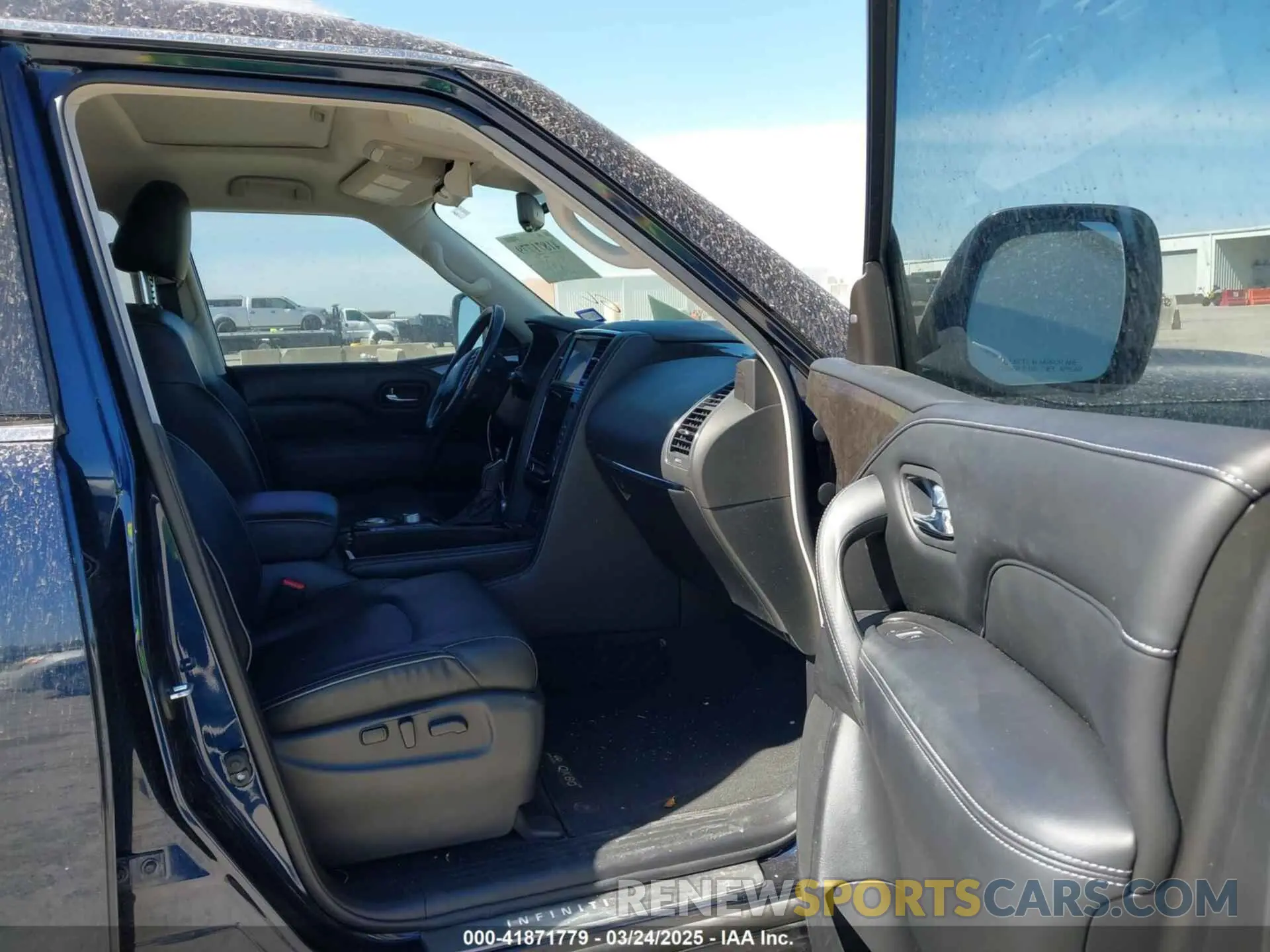 5 fotografías del automóvil dañado JN8AZ2AF9M9720945 INFINITI QX80 2021