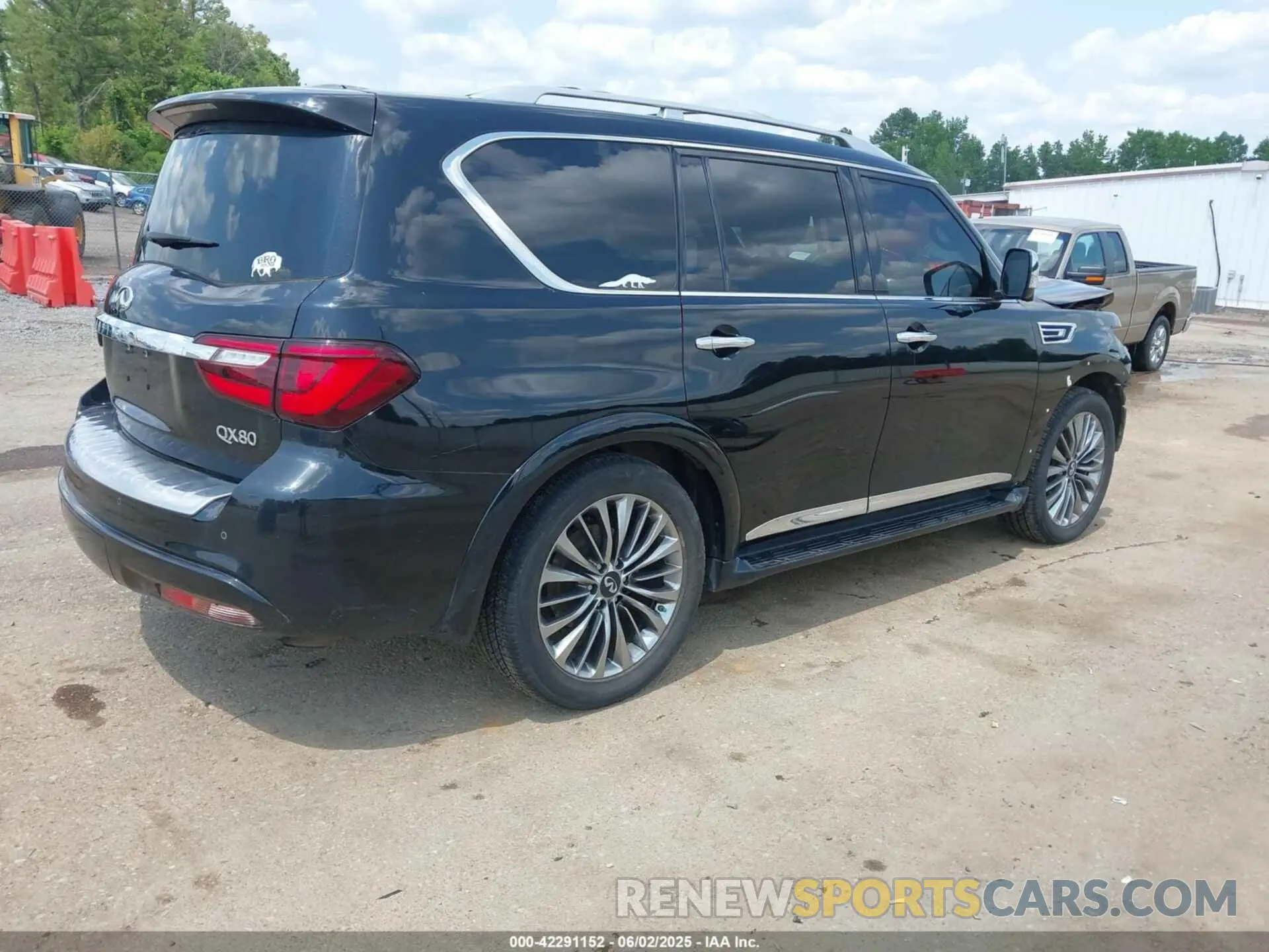 4 fotografías del automóvil dañado JN8AZ2BE4M9269915 INFINITI QX80 2021
